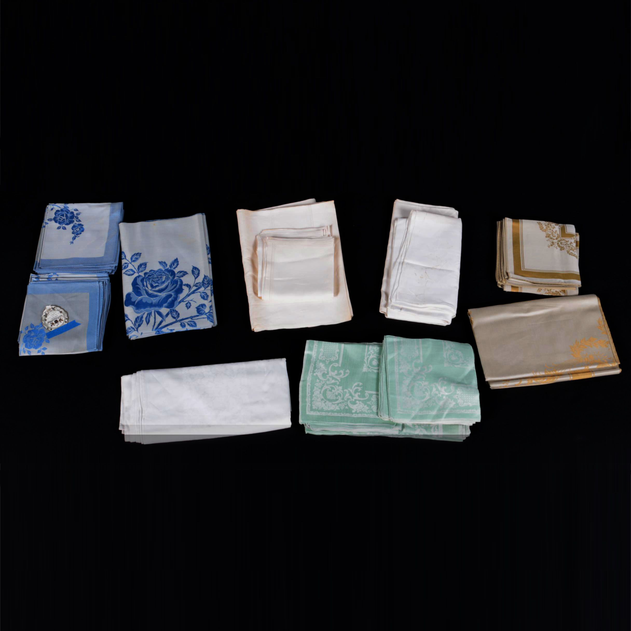 Assorted Fine Linens Including Imported Demask