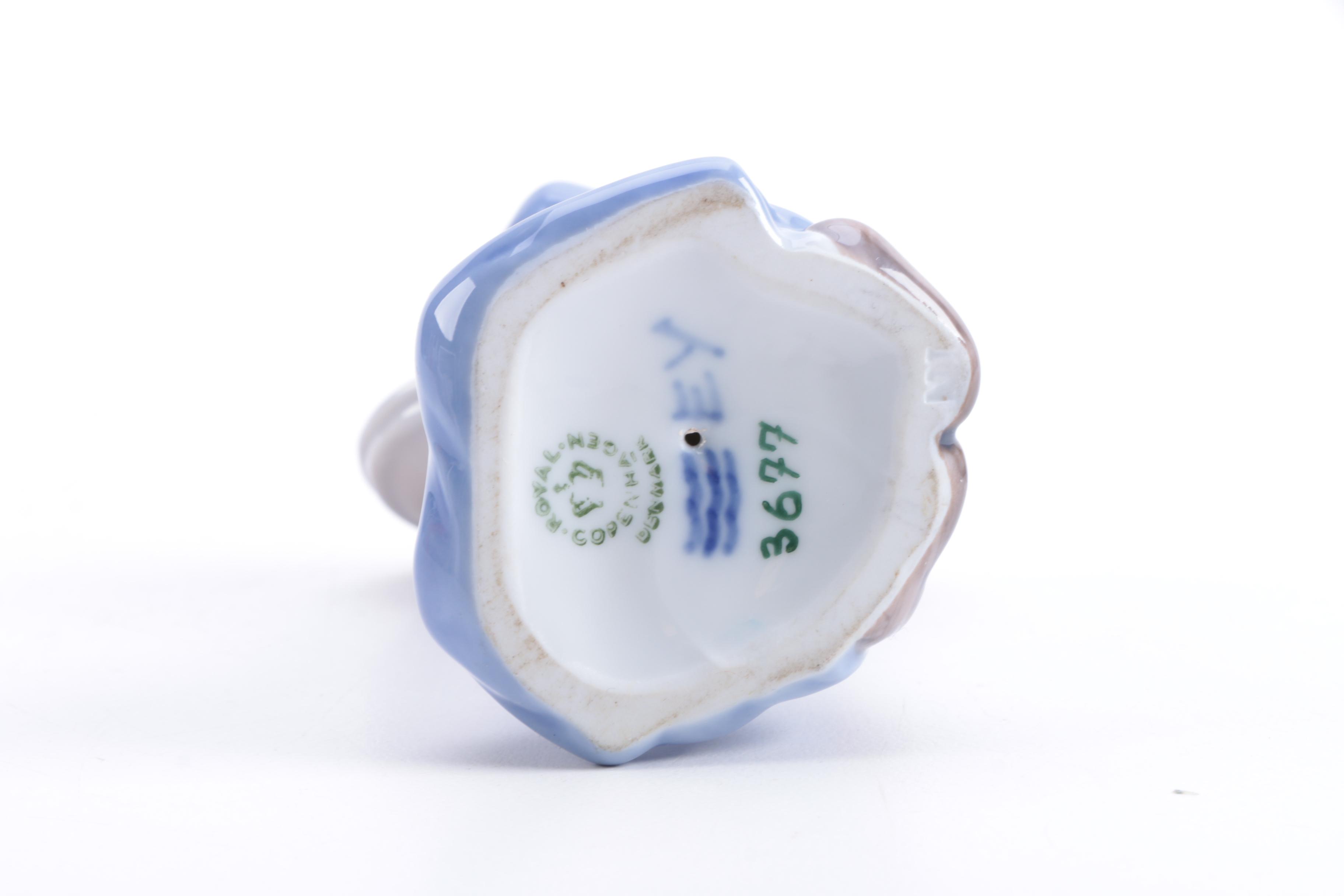 Royal Copenhagen "Girl with Cymbals" Porcelain Figurine