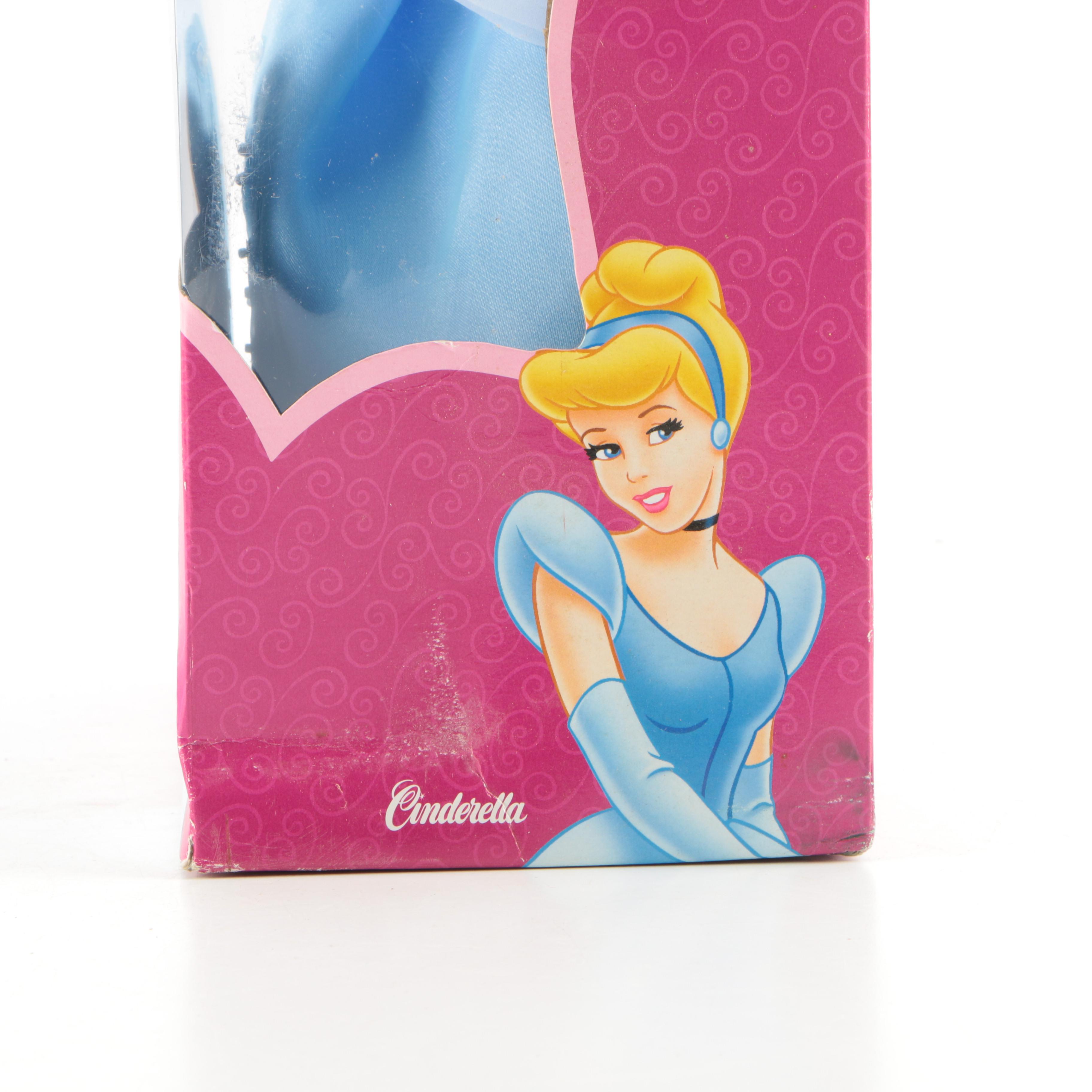 Disney Princess Cinderella and Belle Porcelain Dolls