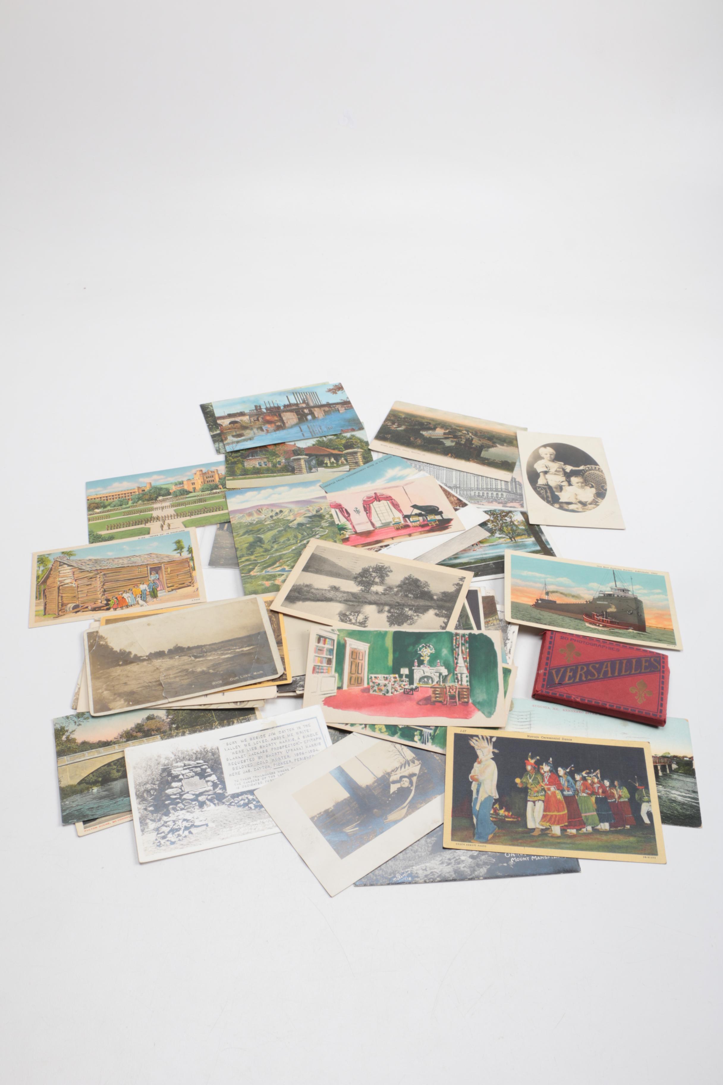Collection of Vintage Postcards