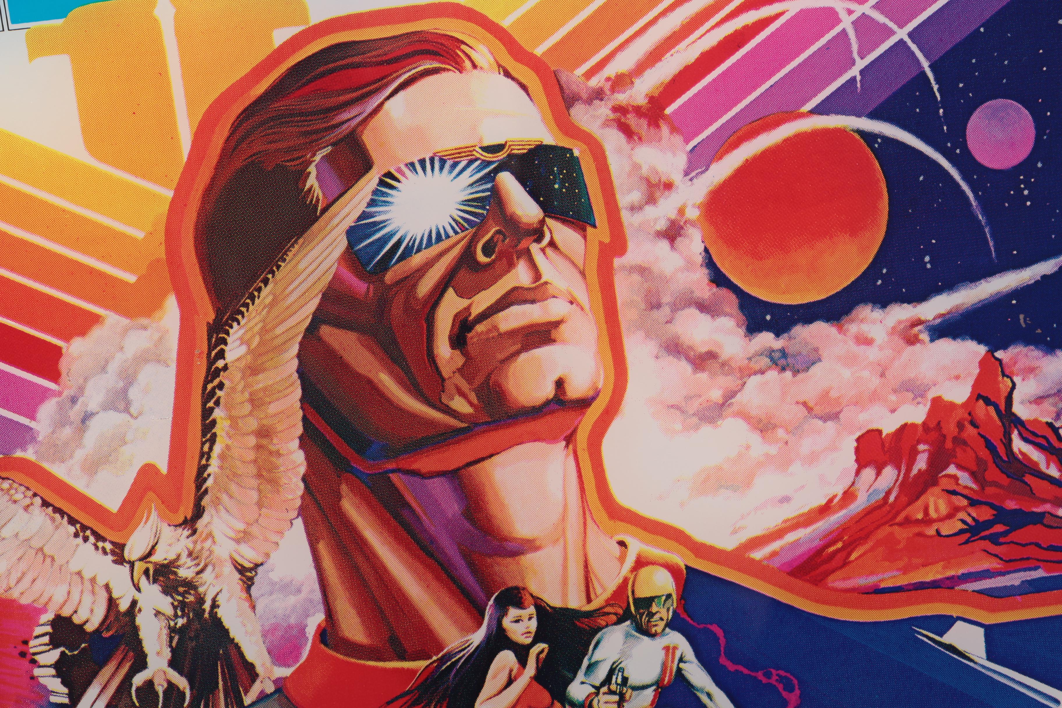 Pinball "Airborne Avenger" Backglass