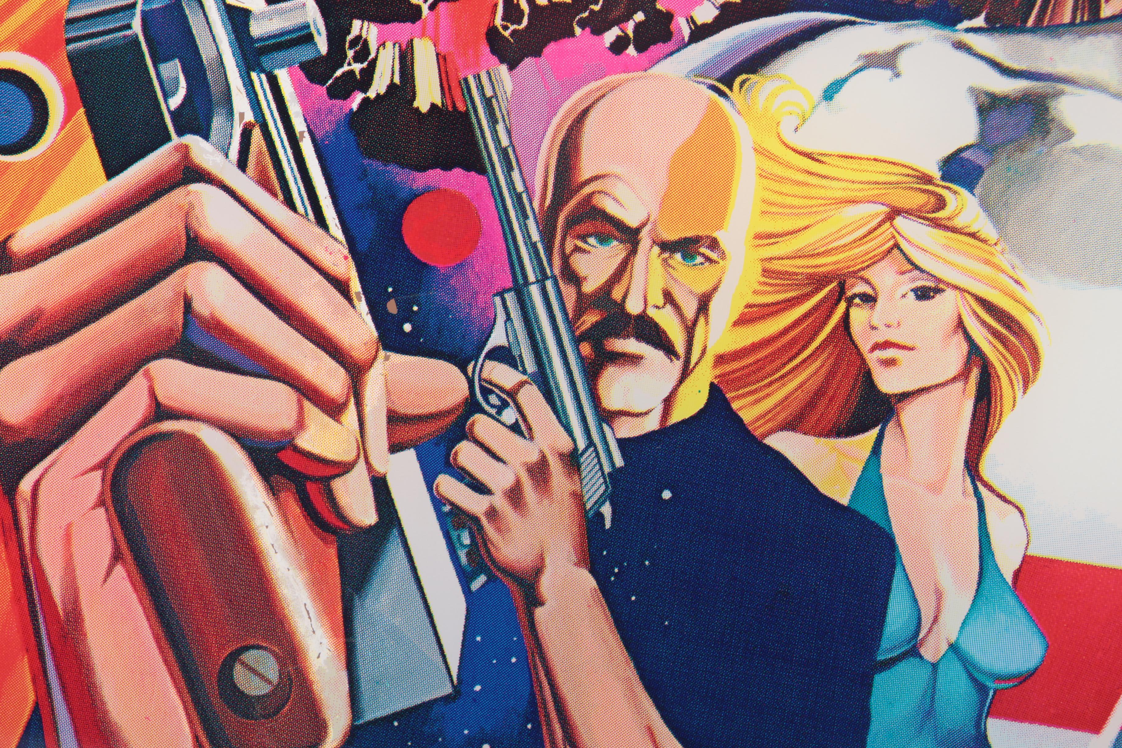 Pinball "Airborne Avenger" Backglass