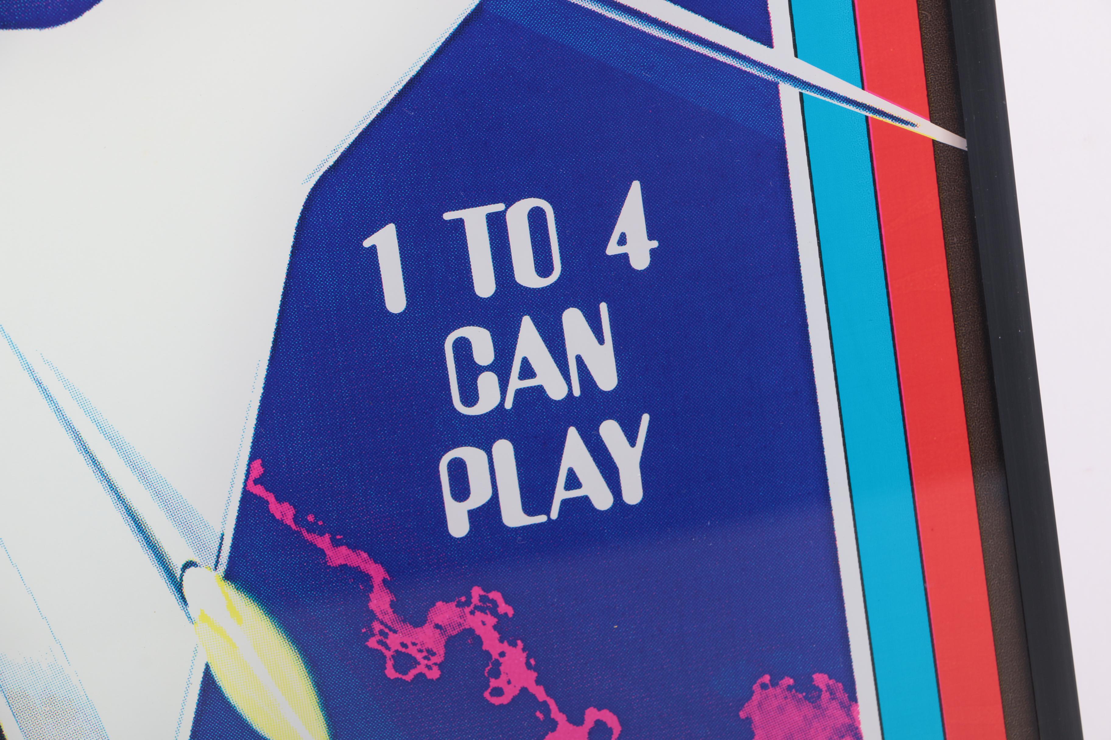 Pinball "Airborne Avenger" Backglass