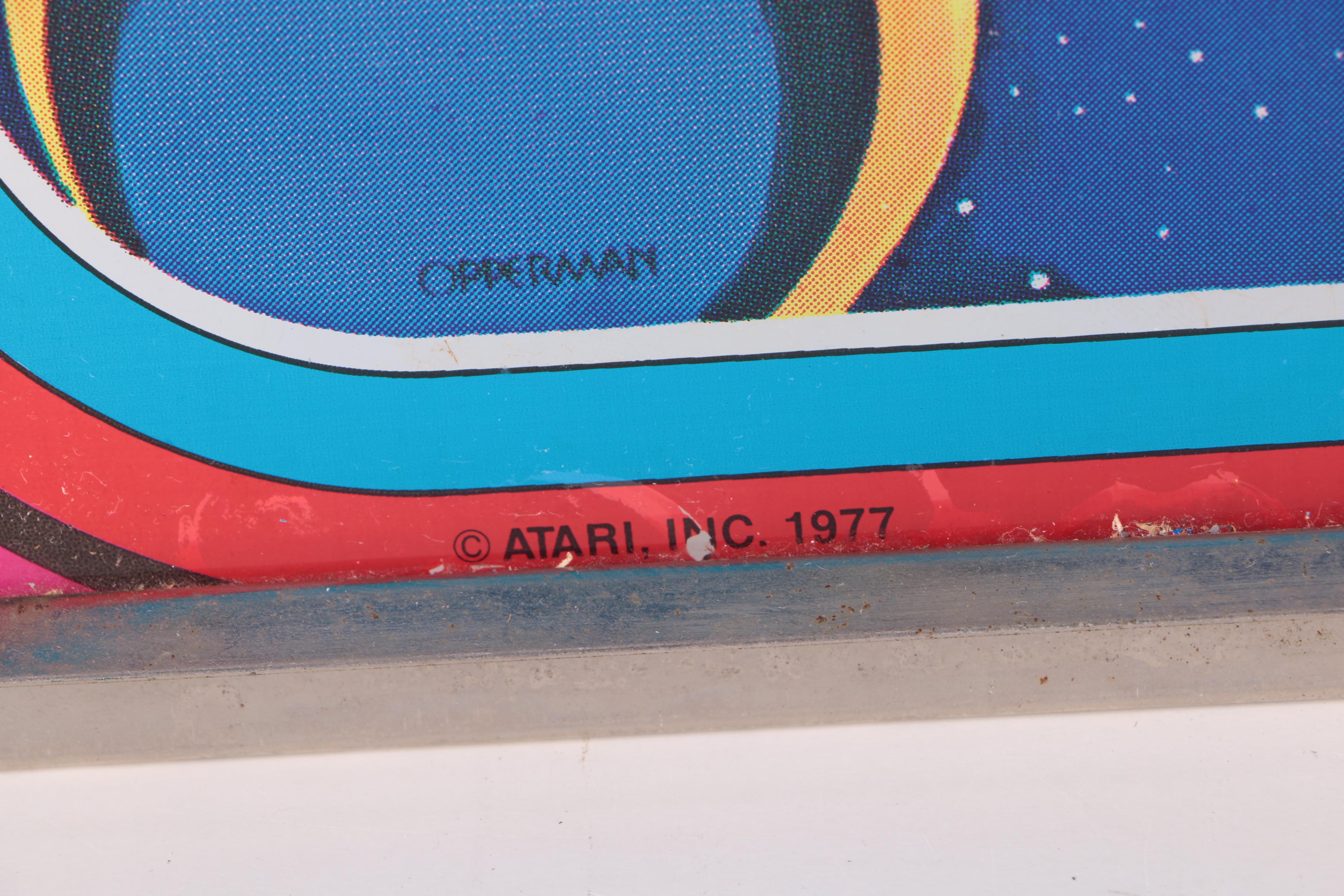 Pinball "Airborne Avenger" Backglass