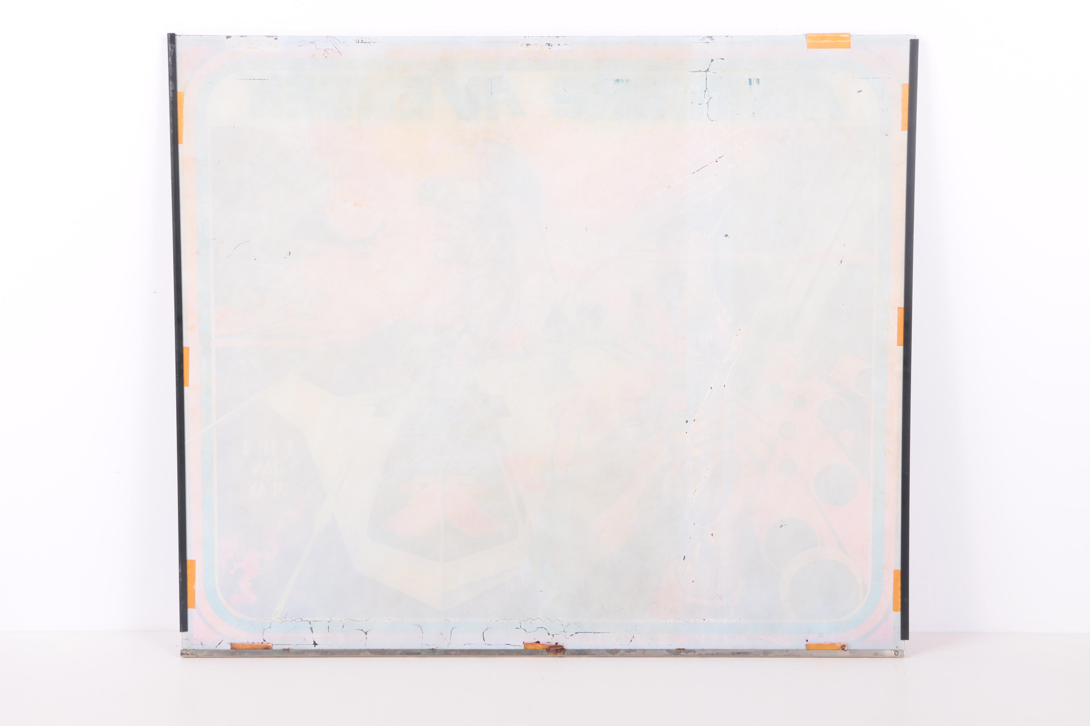 Pinball "Airborne Avenger" Backglass