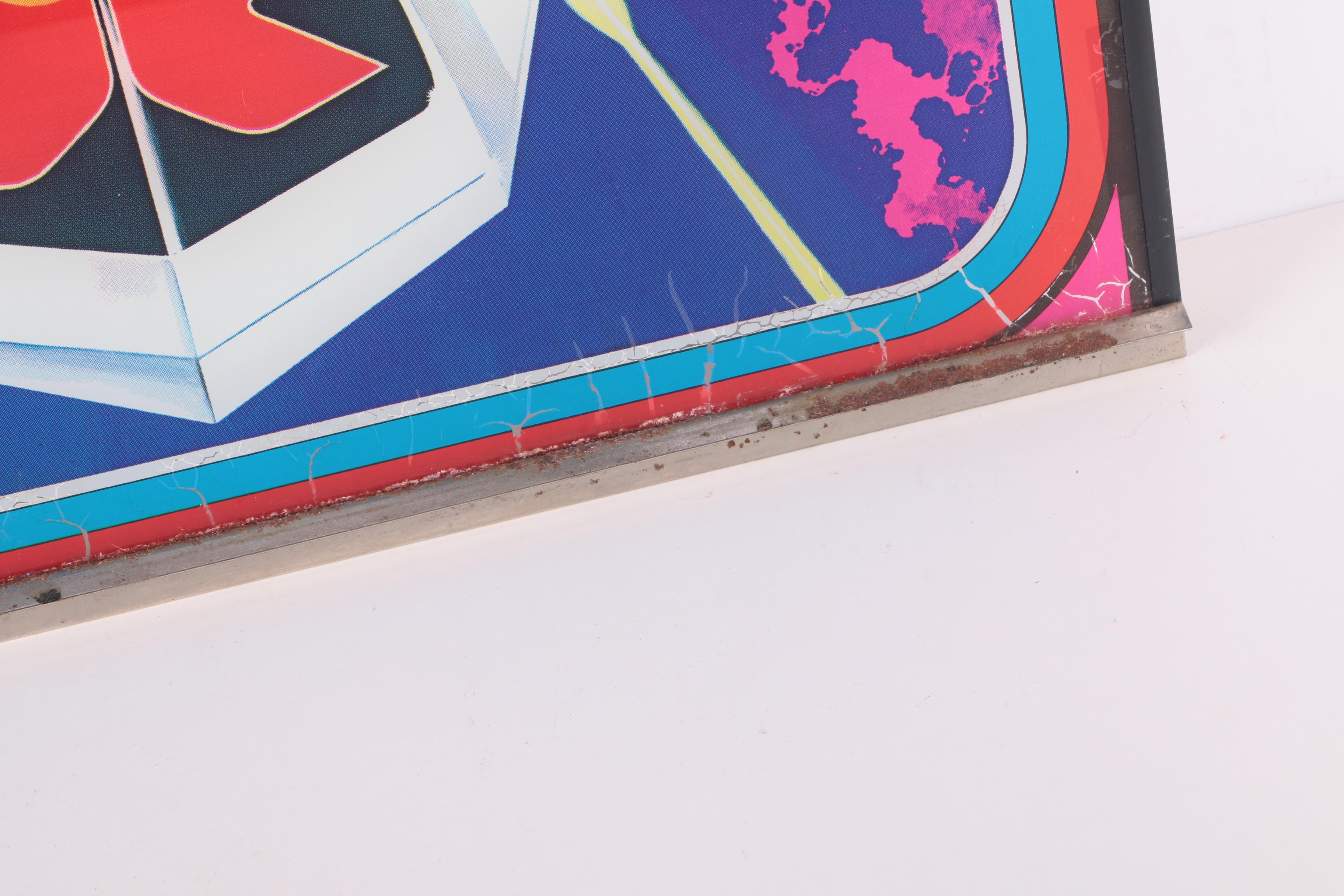 Pinball "Airborne Avenger" Backglass