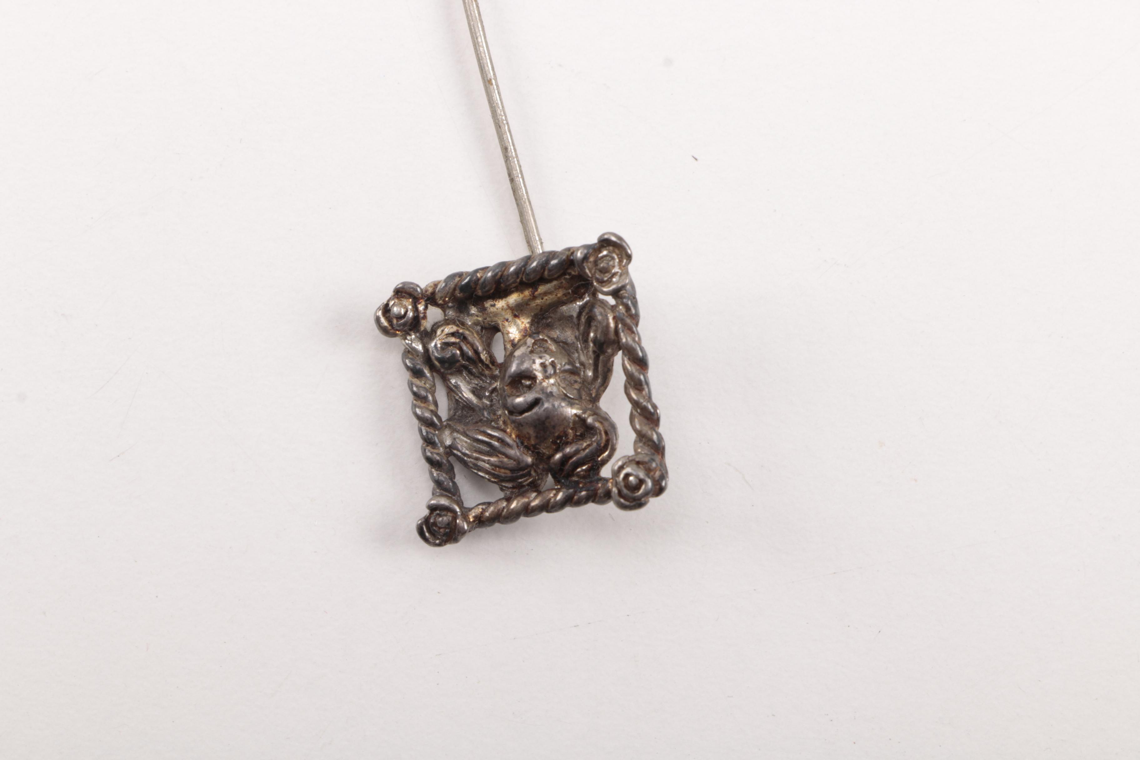 Sterling Silver Pendant, Brooch and Pin