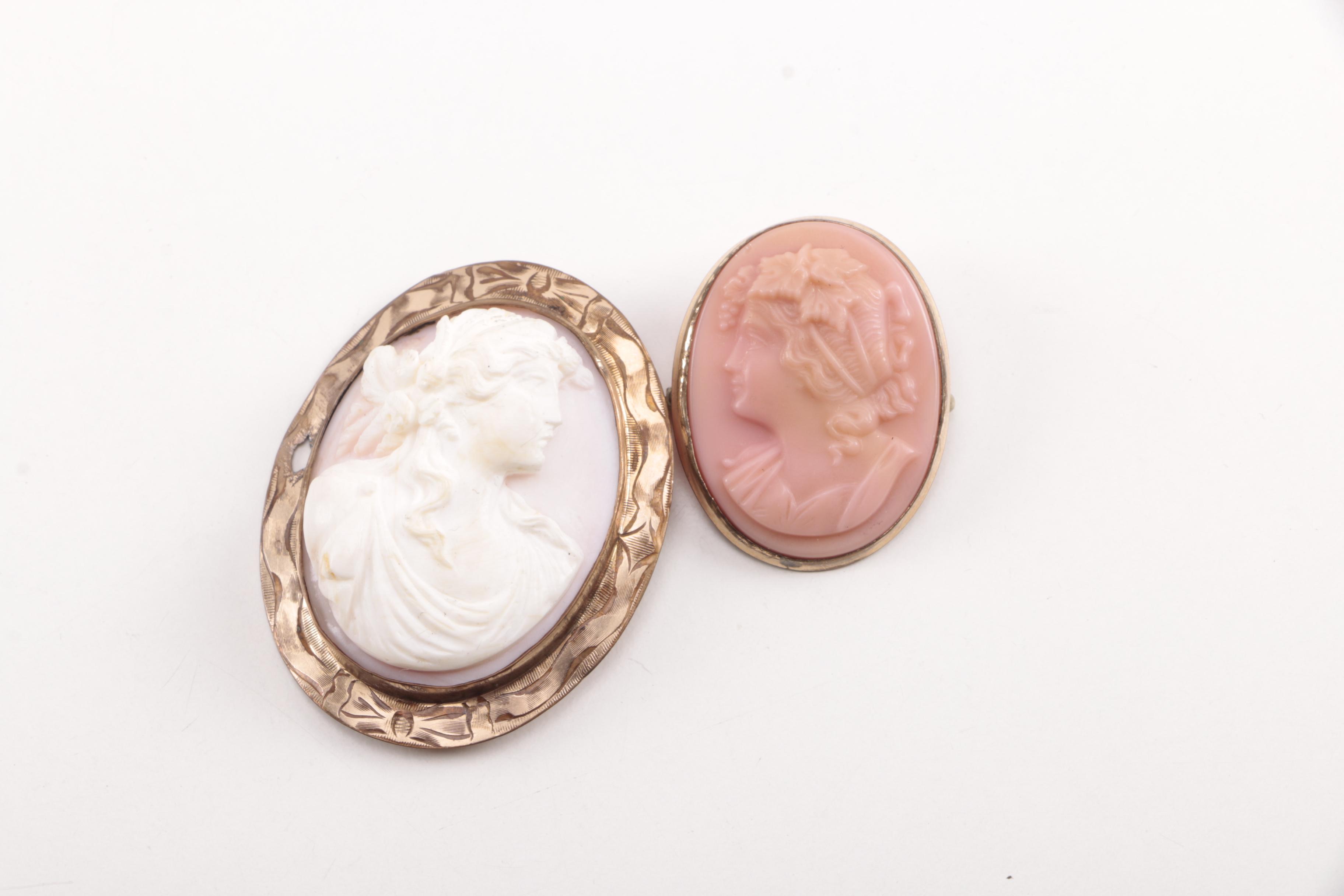 Vintage Gold Tone Costume Jewelry