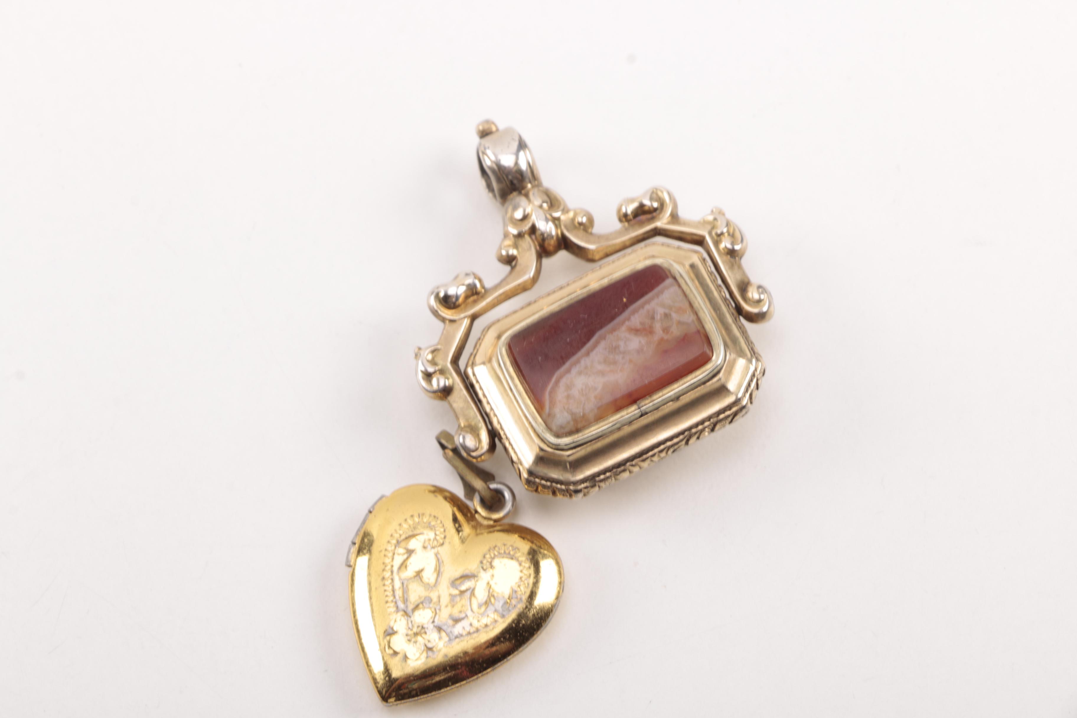 Vintage Gold Tone Costume Jewelry