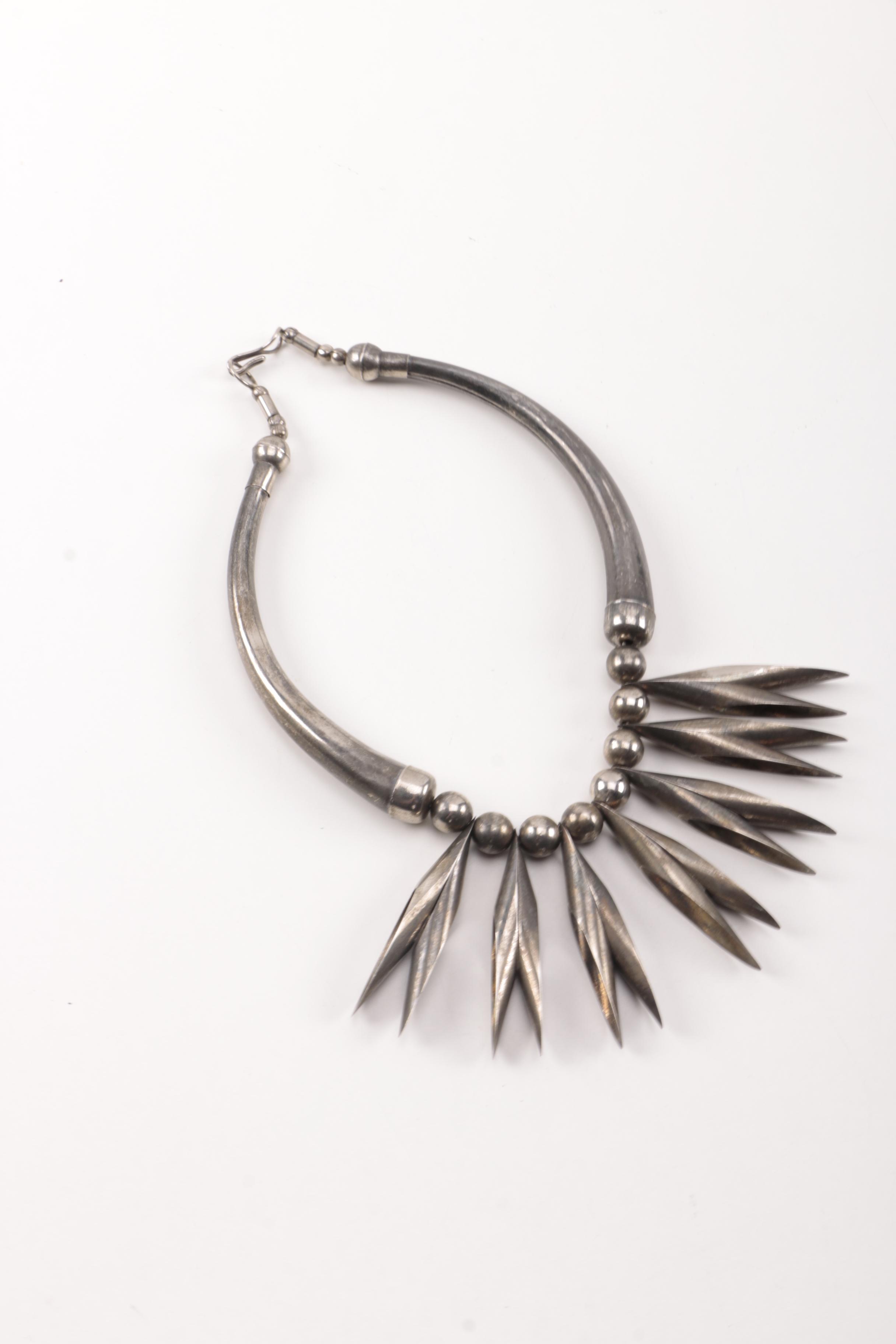 Vintage Silver Tone Costume Necklaces