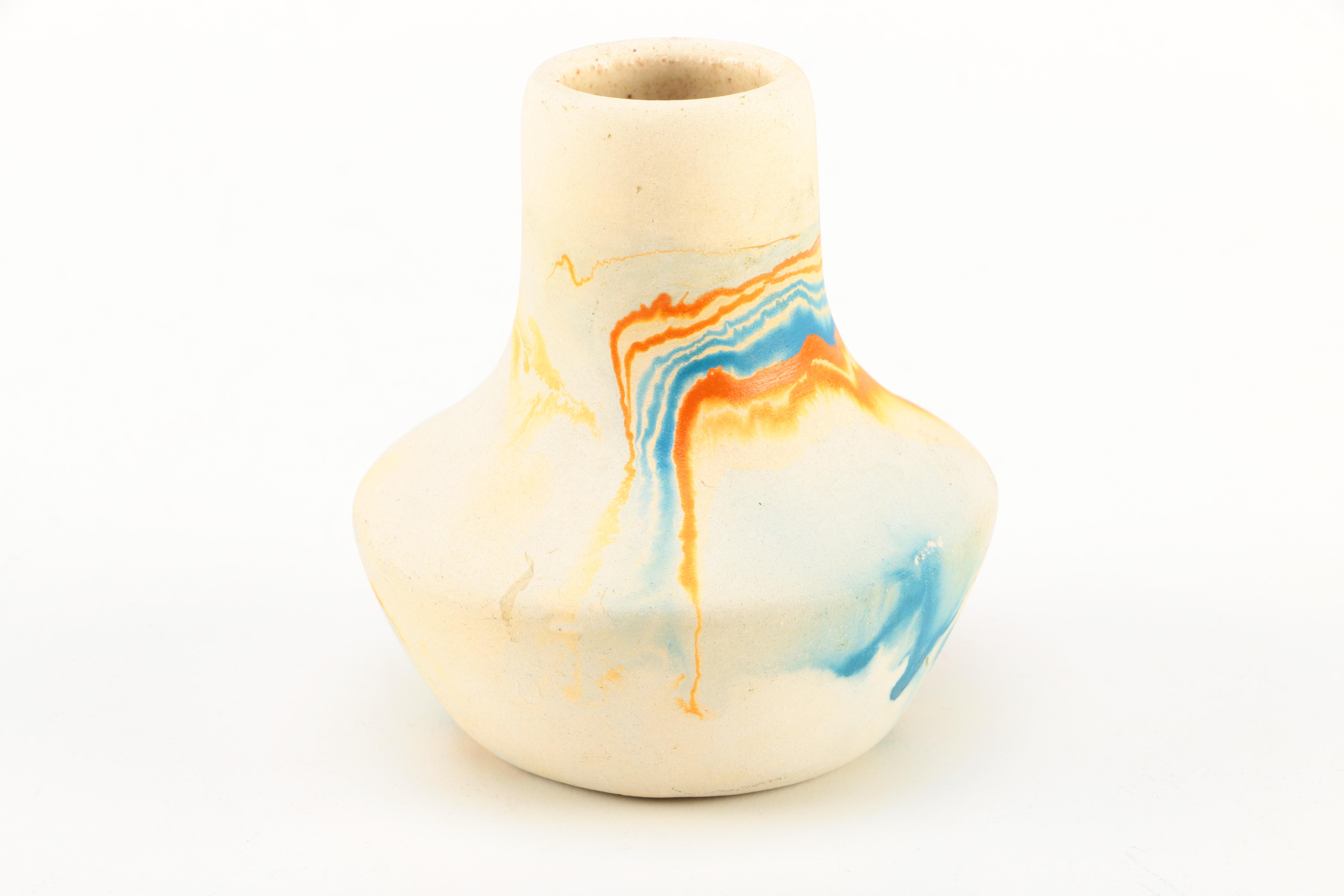 Nemadji Pottery Bud Vases