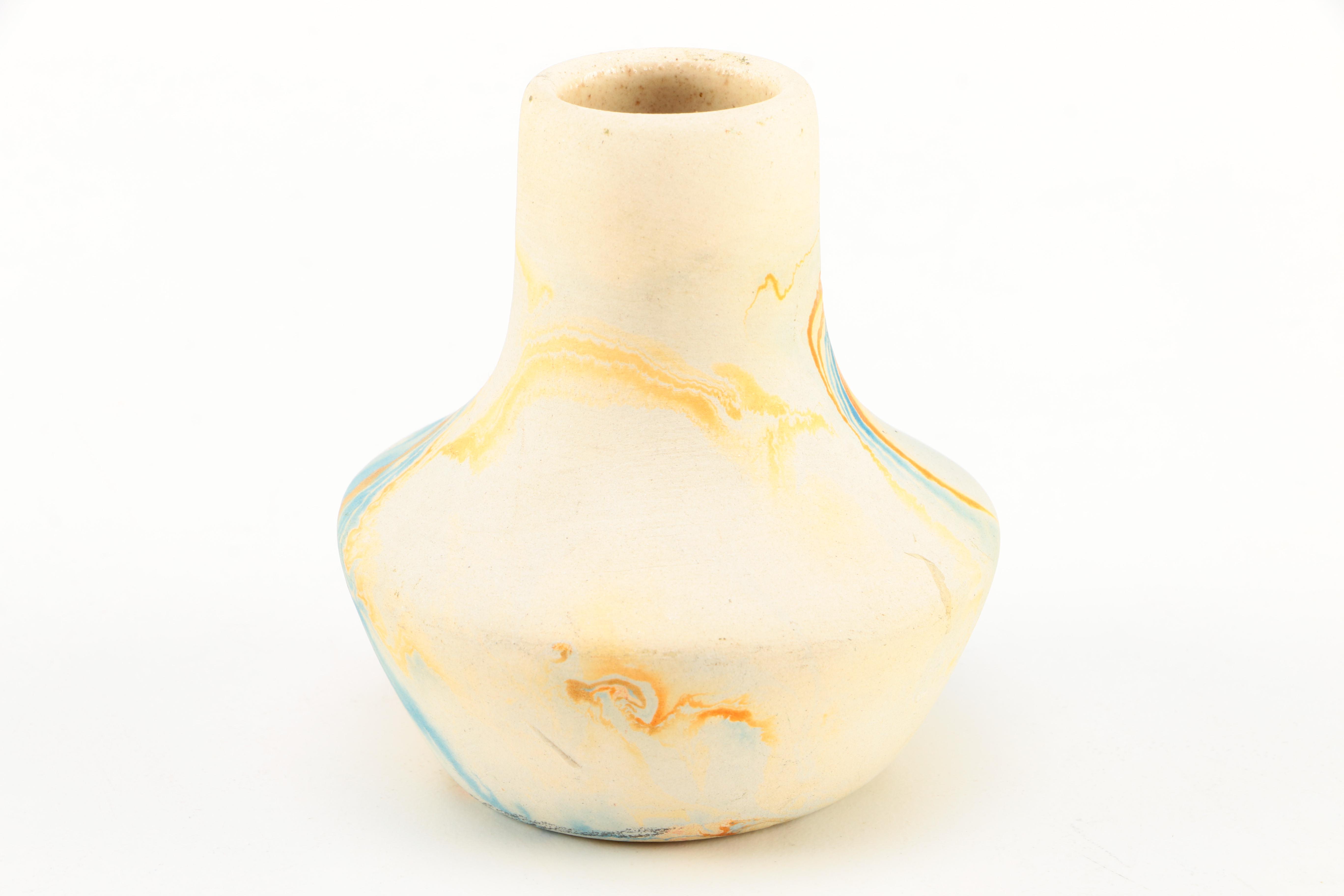 Nemadji Pottery Bud Vases