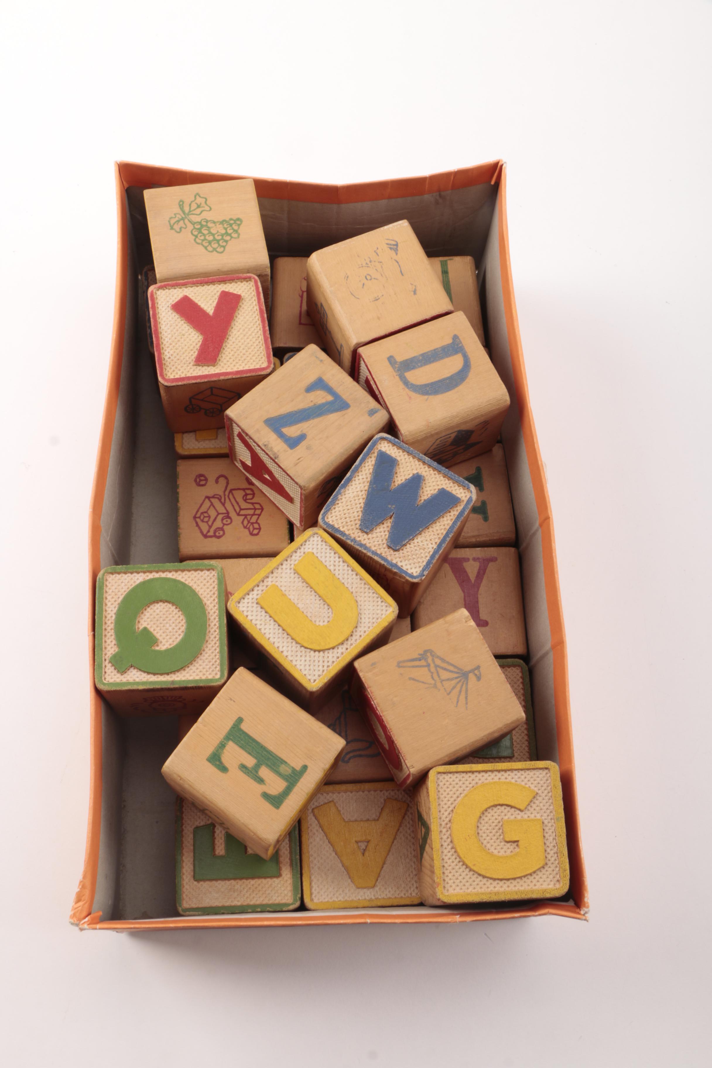 Spinning Tops and Alphabet Blocks