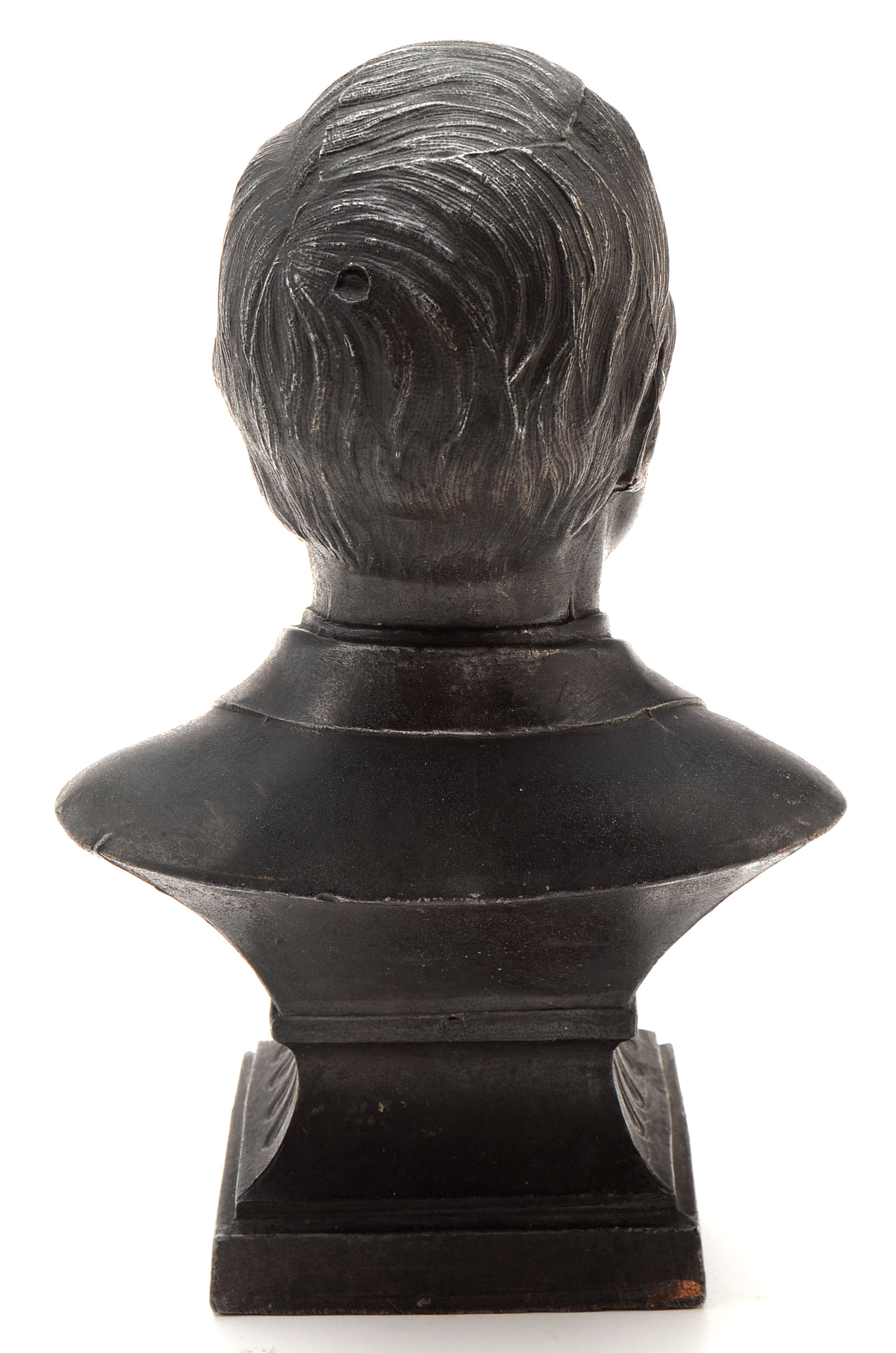 Cast Metal Bank Building with a Bust of Wm. McKinley