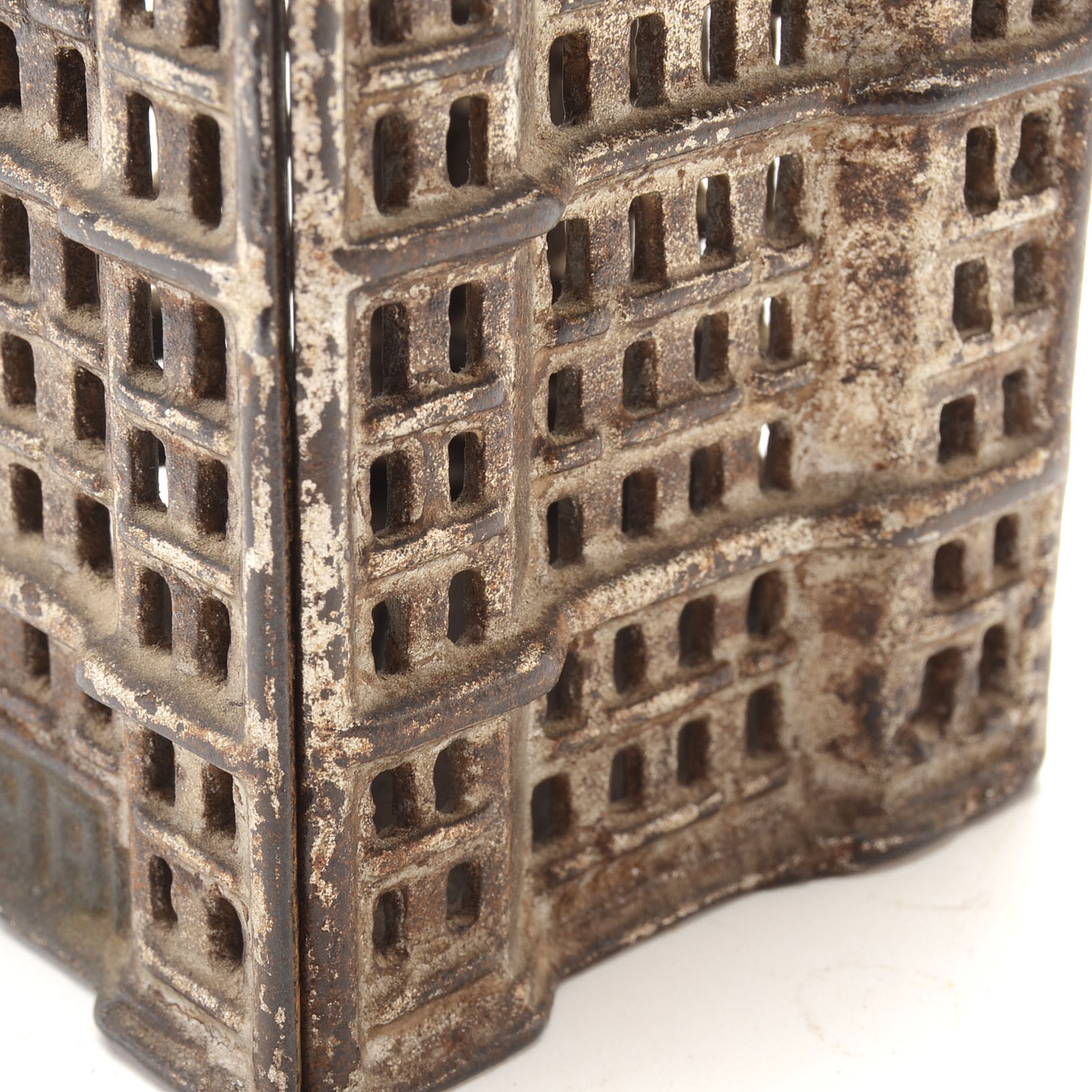 Cast Metal Bank Building with a Bust of Wm. McKinley