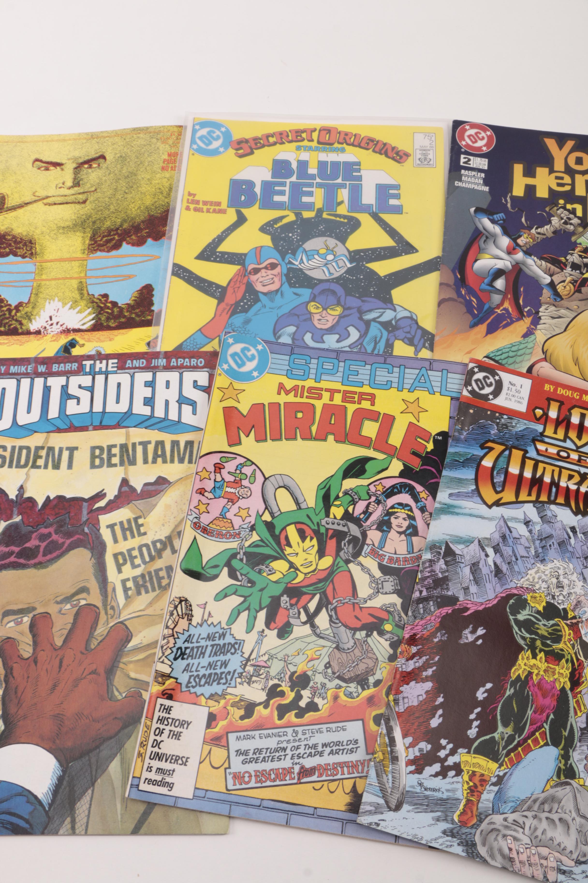 DC Comics Including "Team Titans" and "Outsiders"