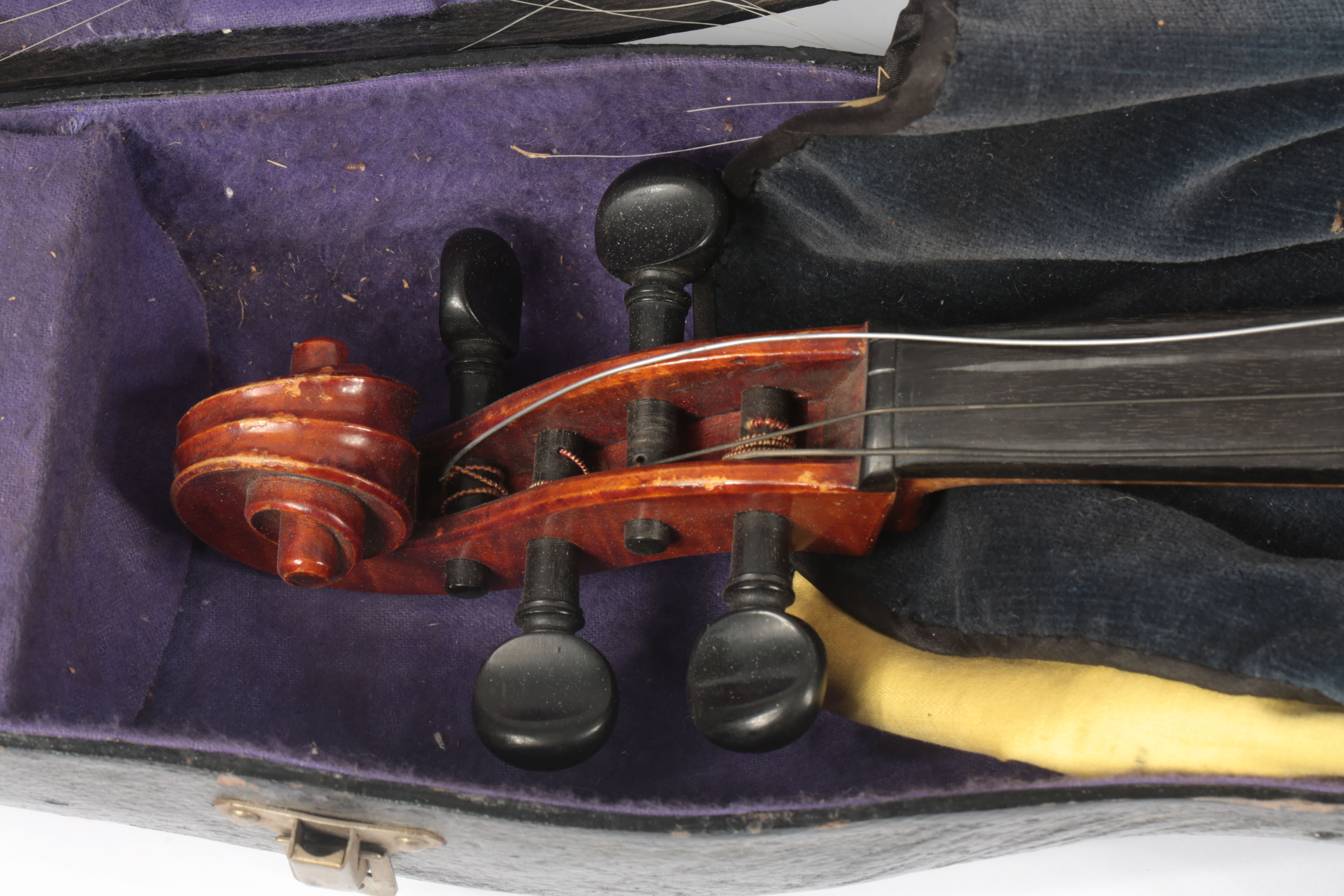 Vintage DRGM Violin, Case and Accessories