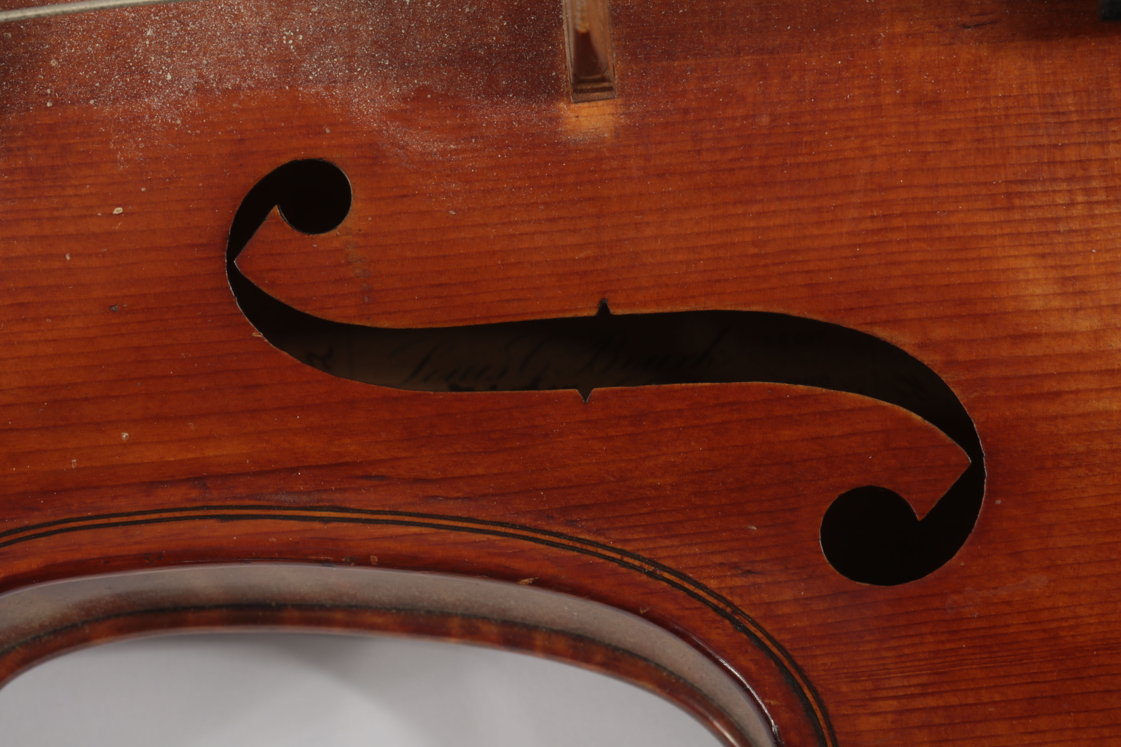 Vintage DRGM Violin, Case and Accessories