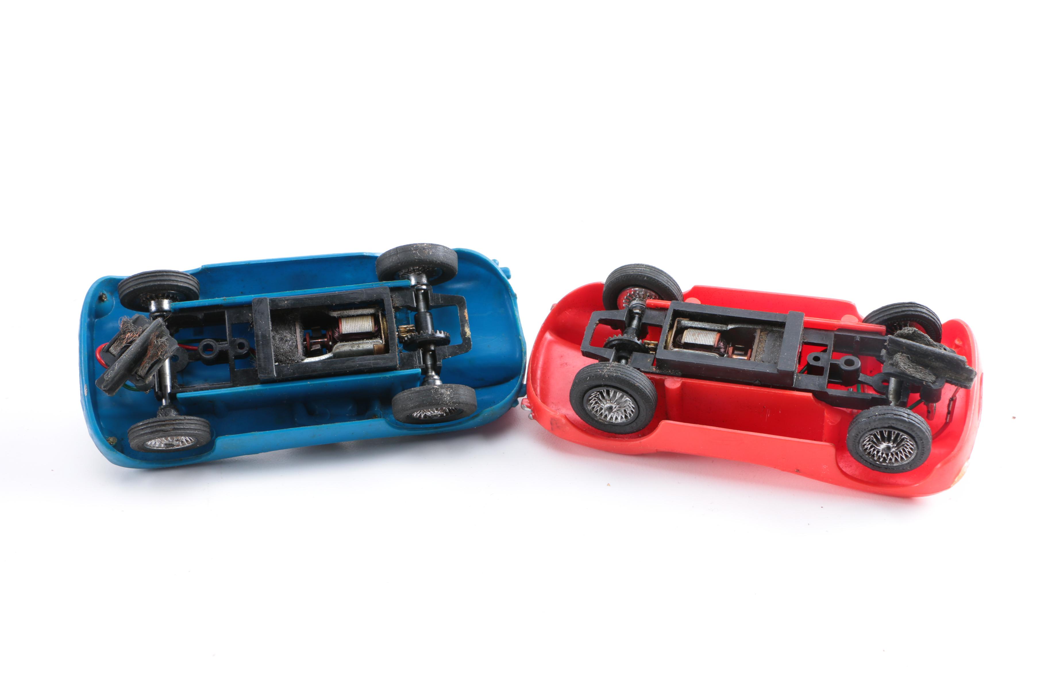 1960s Slot Cars with Accessories