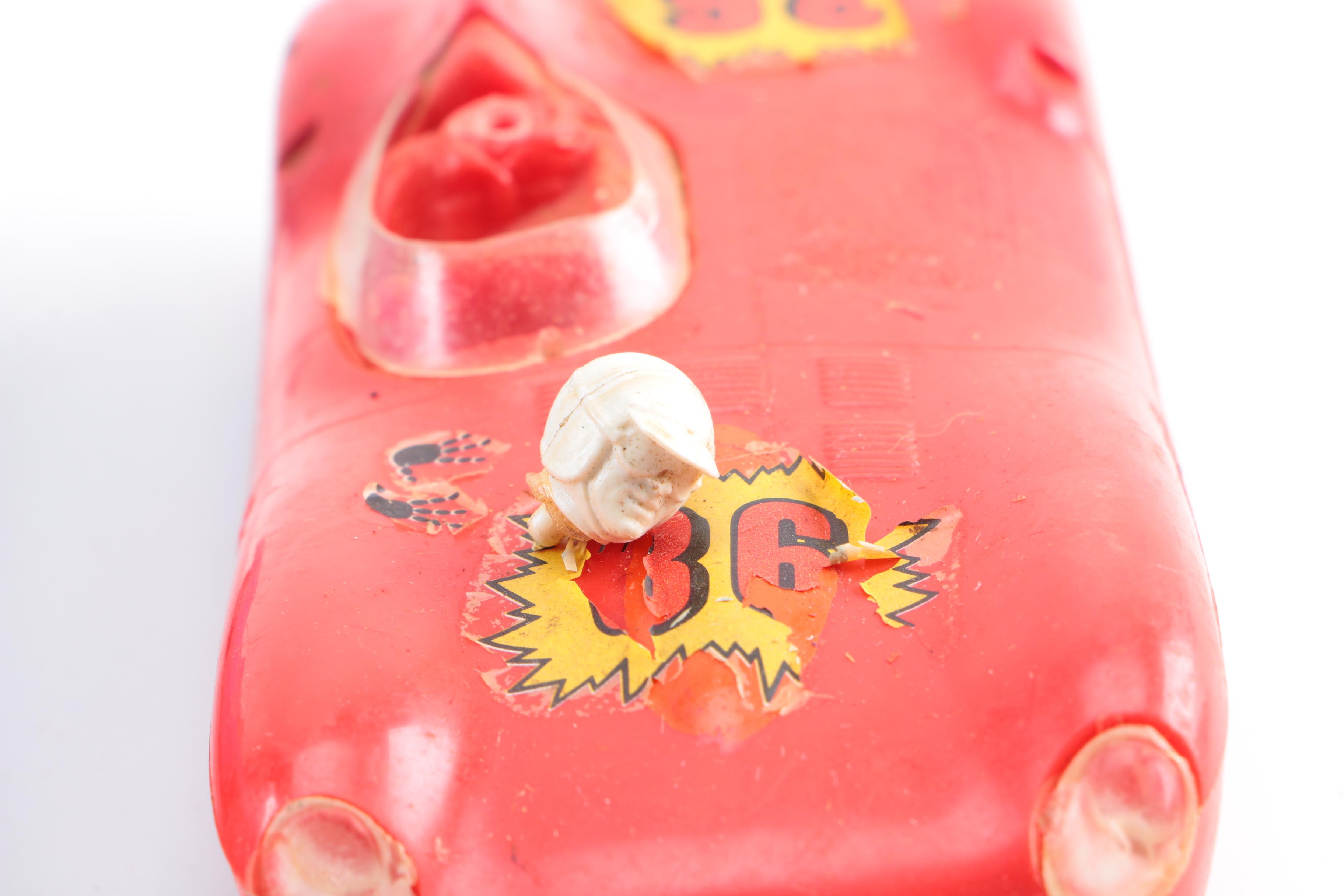 1960s Slot Cars with Accessories