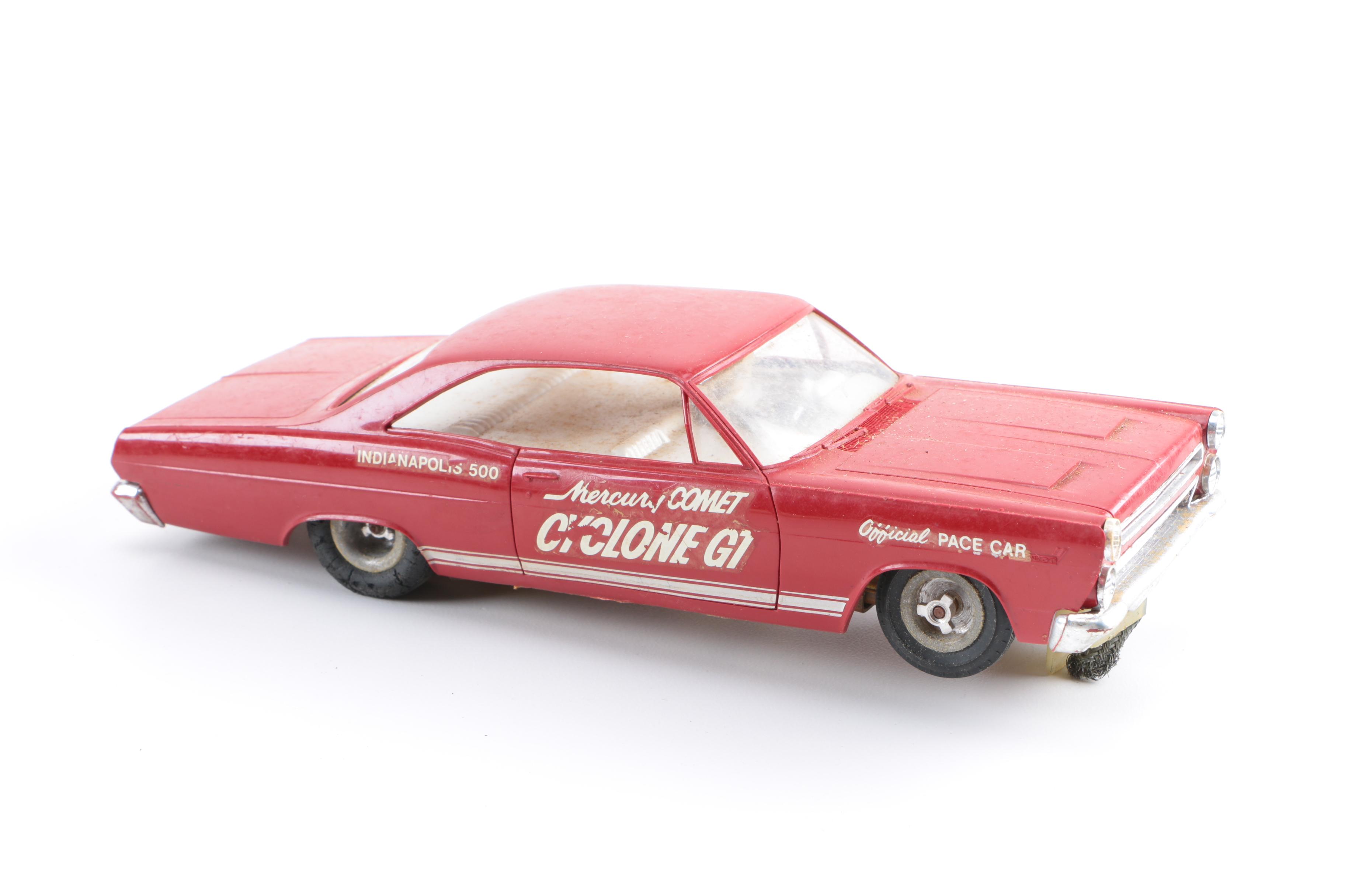1960s Slot Cars with Accessories