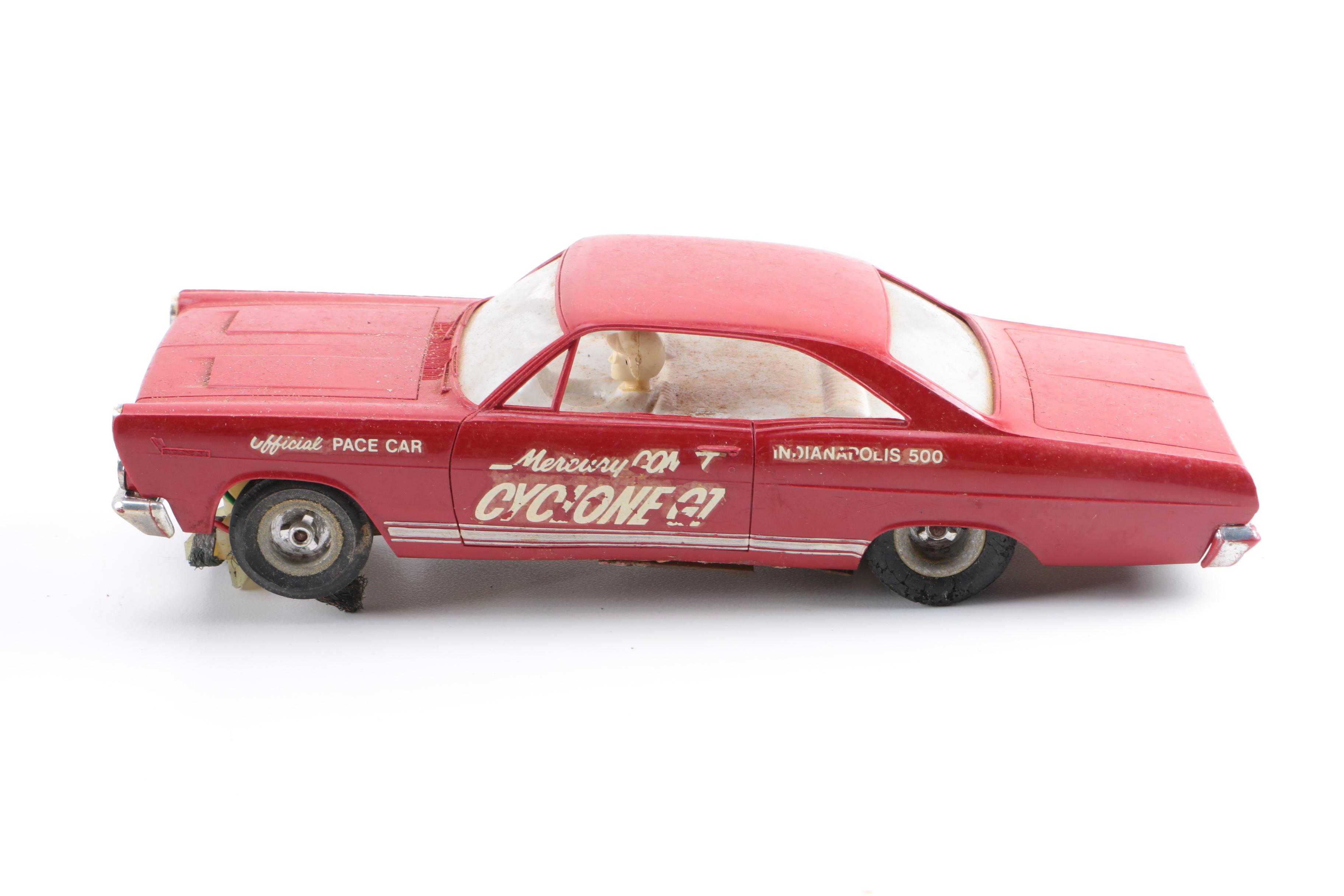 1960s Slot Cars with Accessories