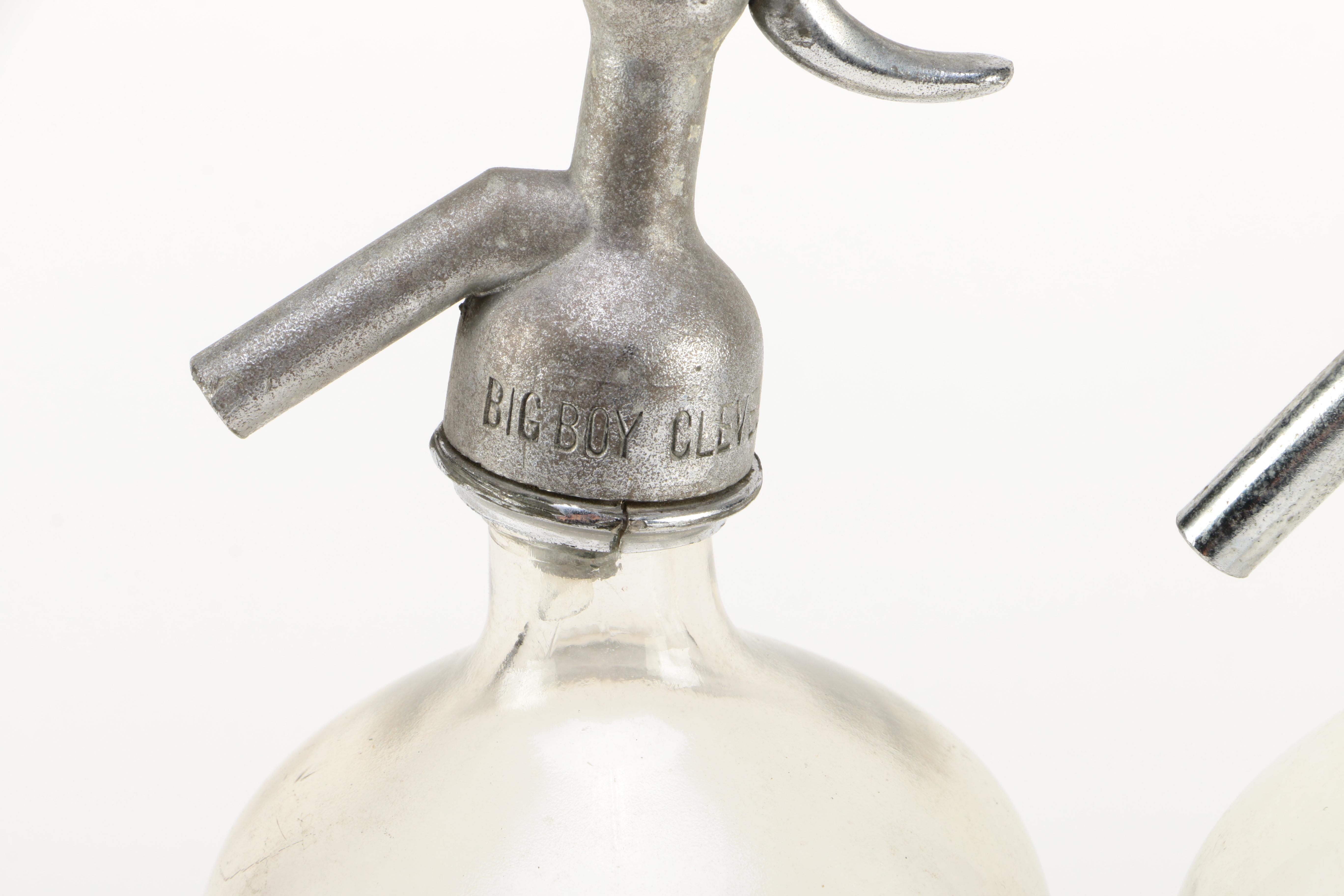 Vintage Glass Bottles and Seltzer Bottles