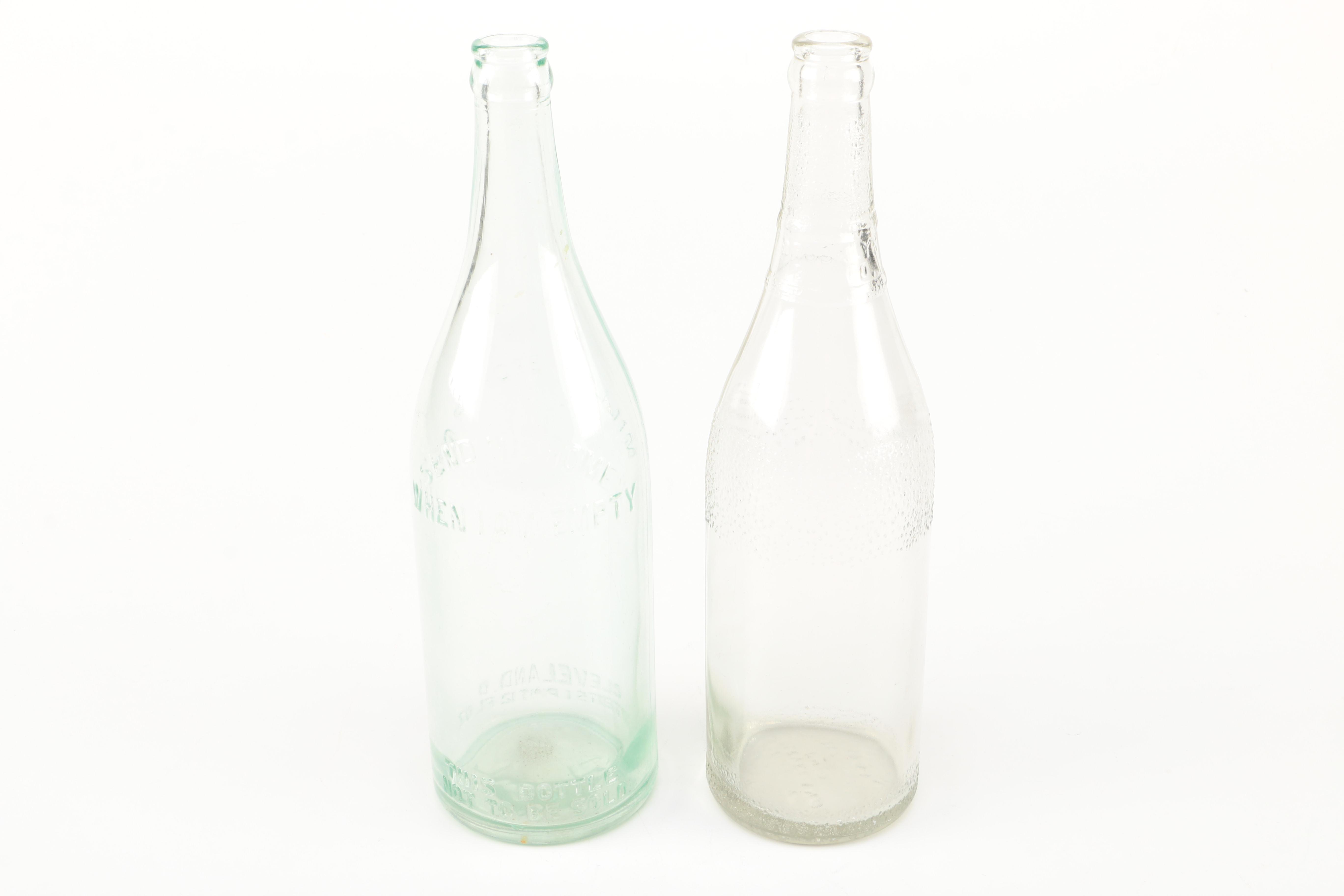 Vintage Glass Bottles and Seltzer Bottles