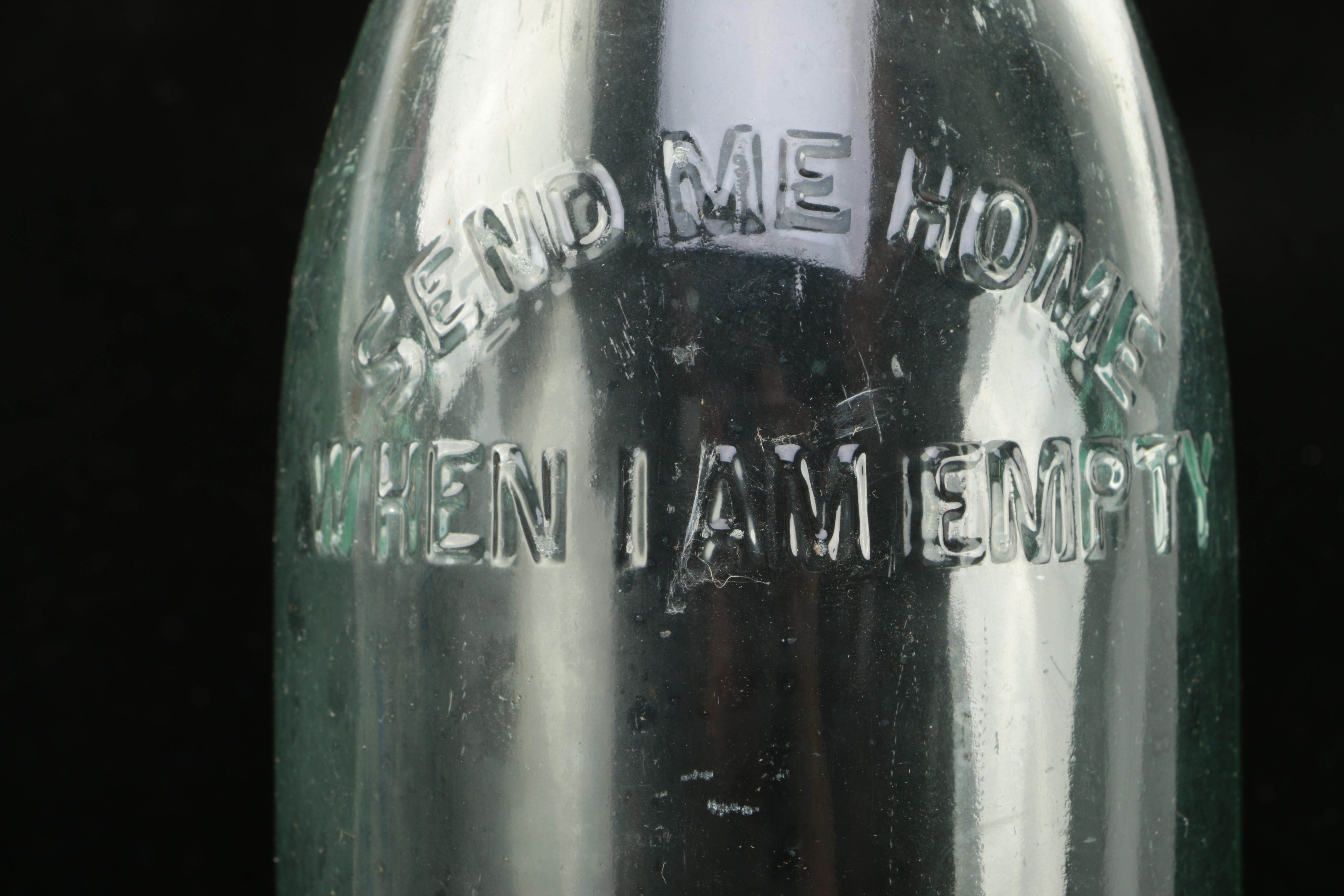 Vintage Glass Bottles and Seltzer Bottles