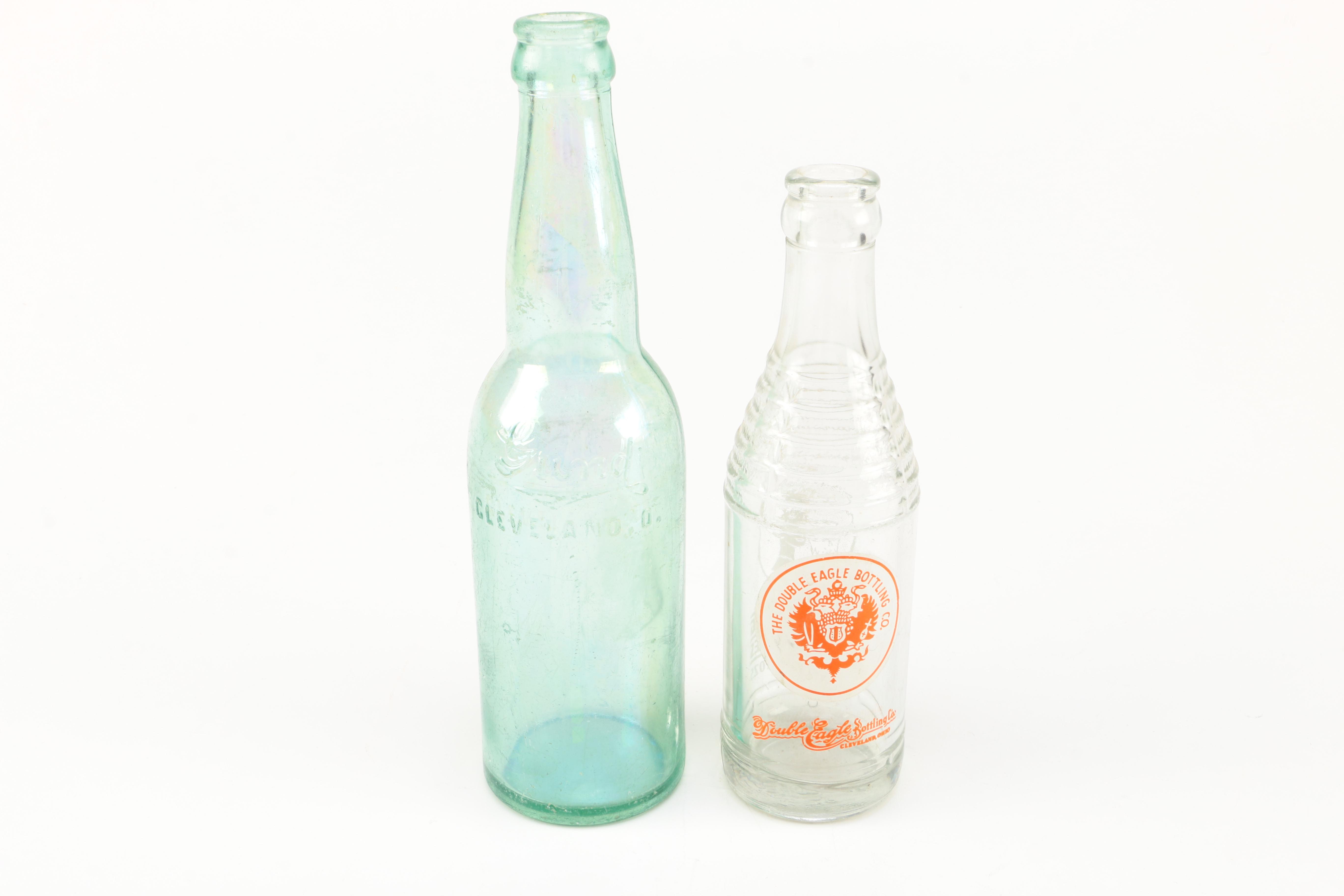 Vintage Glass Bottles and Seltzer Bottles
