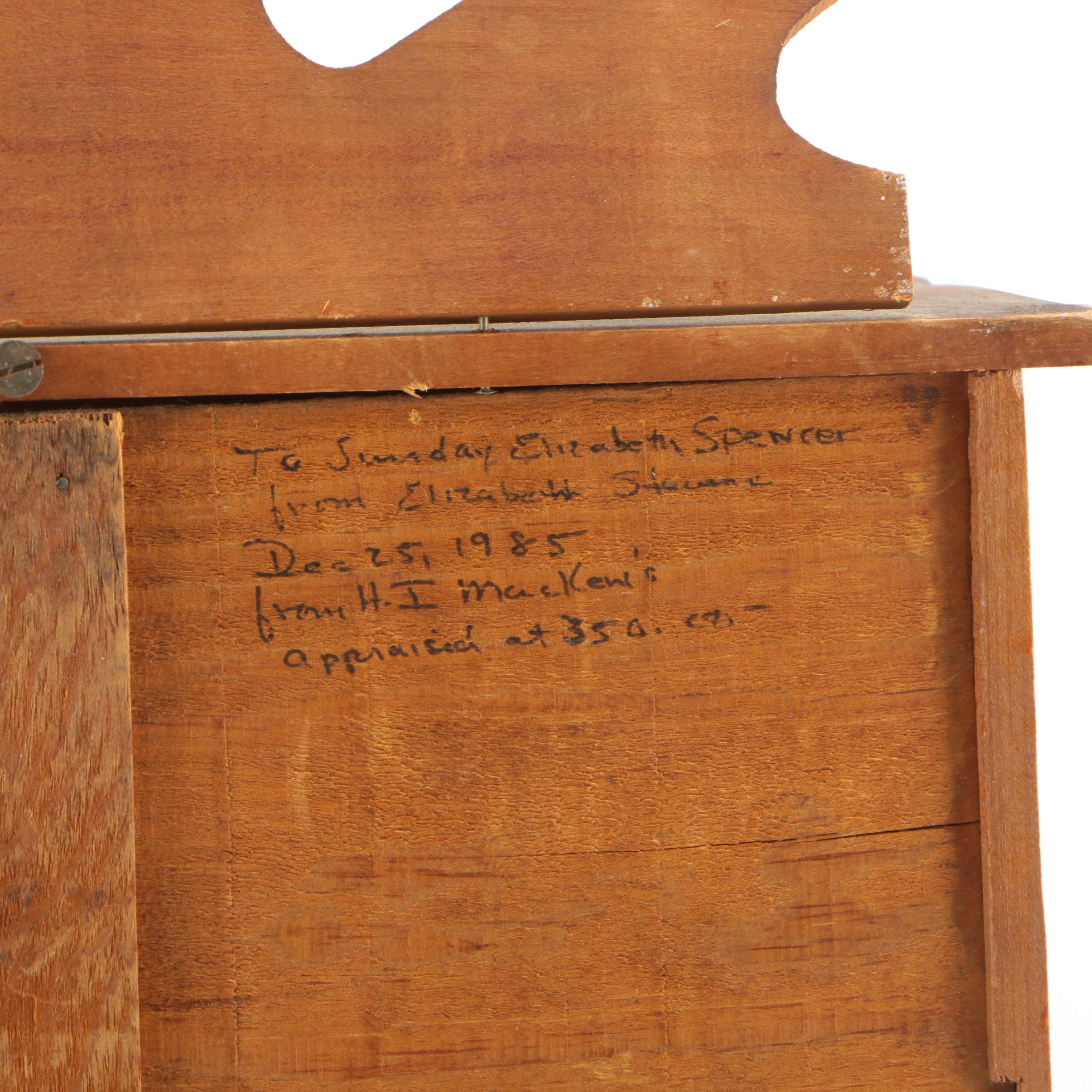 Vintage Victorian Style Miniature China Cabinet