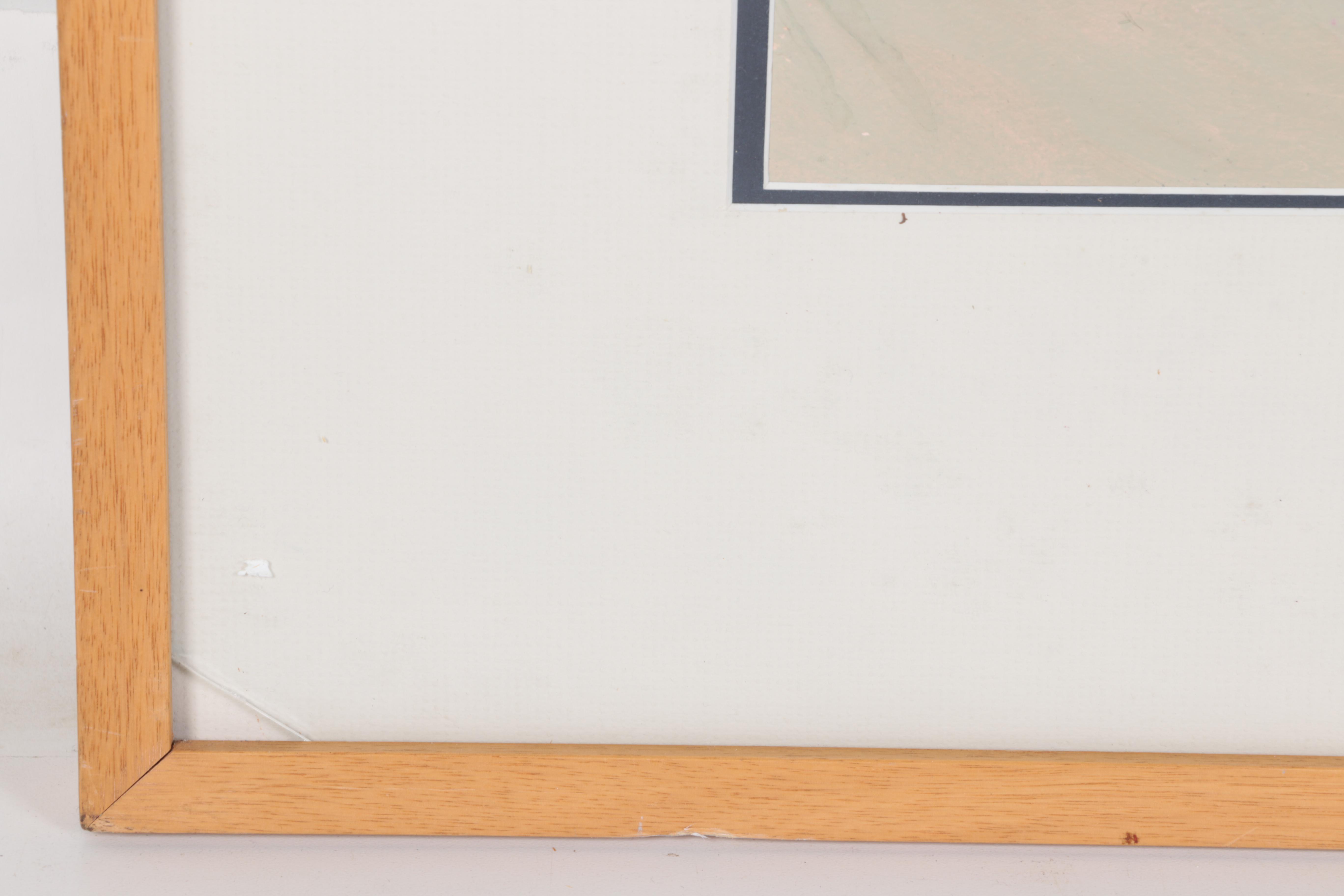 Edward Goldman Abstract Mixed Media Painting