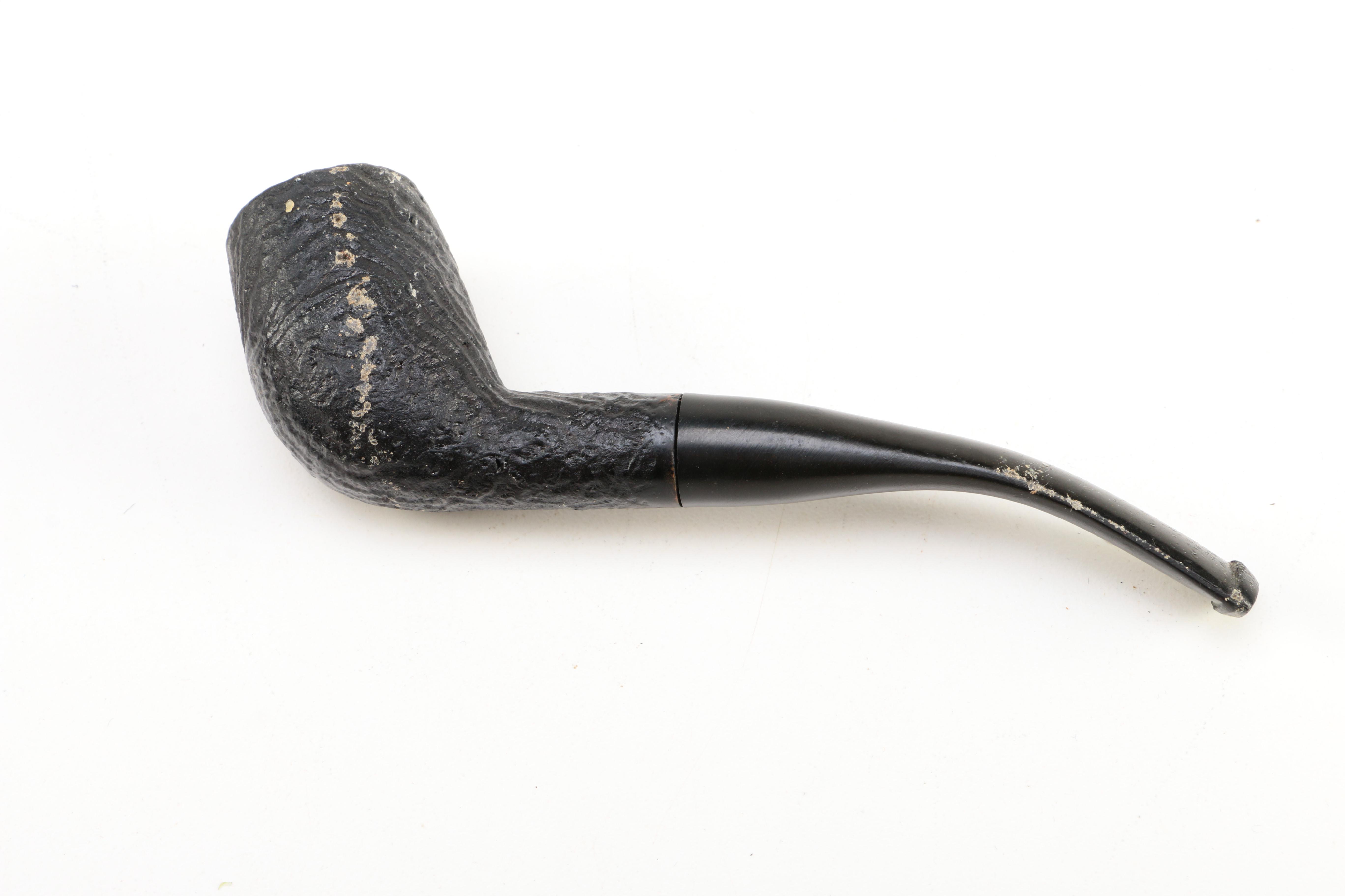 Oak Humidor With Smoking Pipes