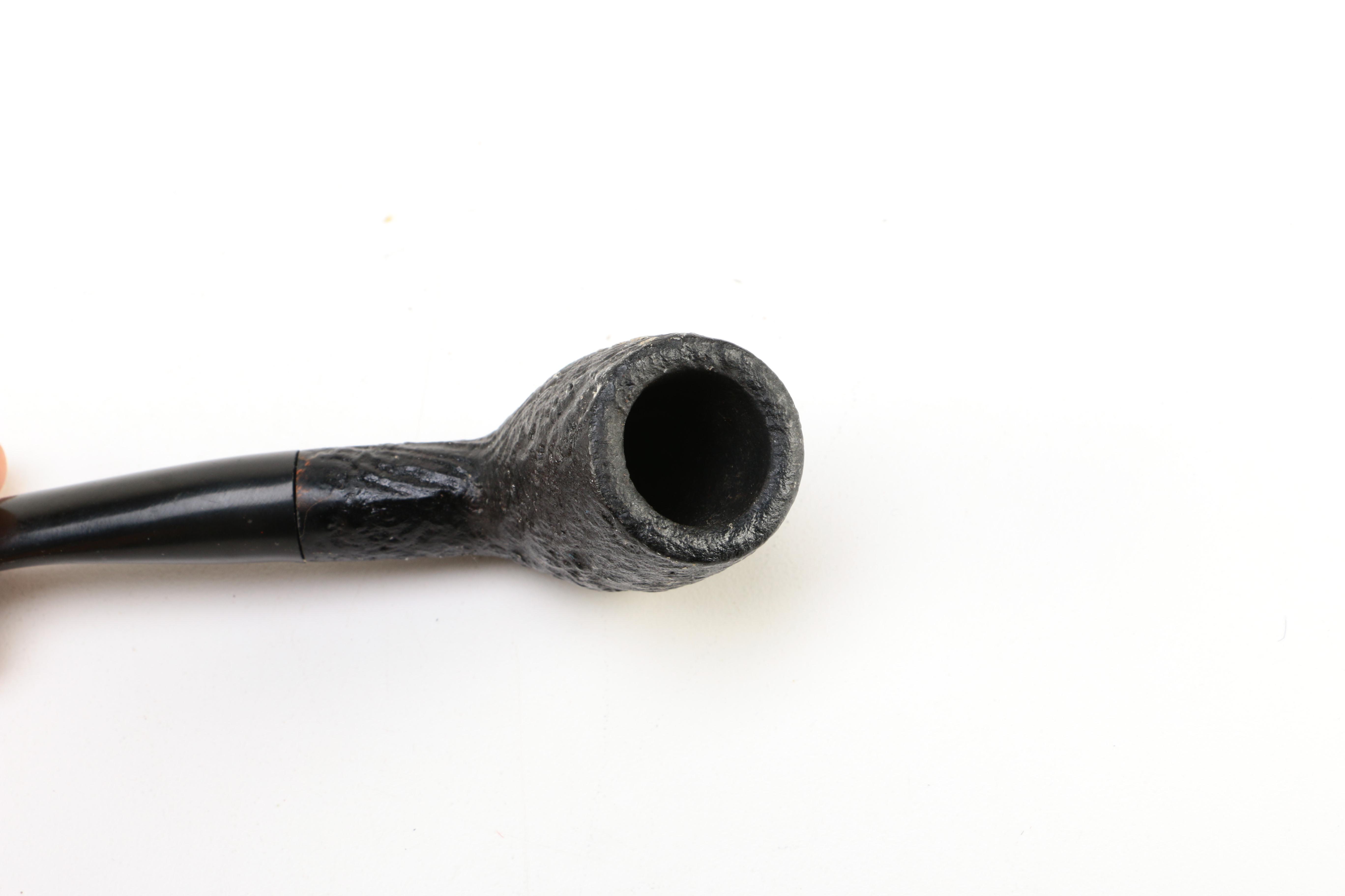 Oak Humidor With Smoking Pipes