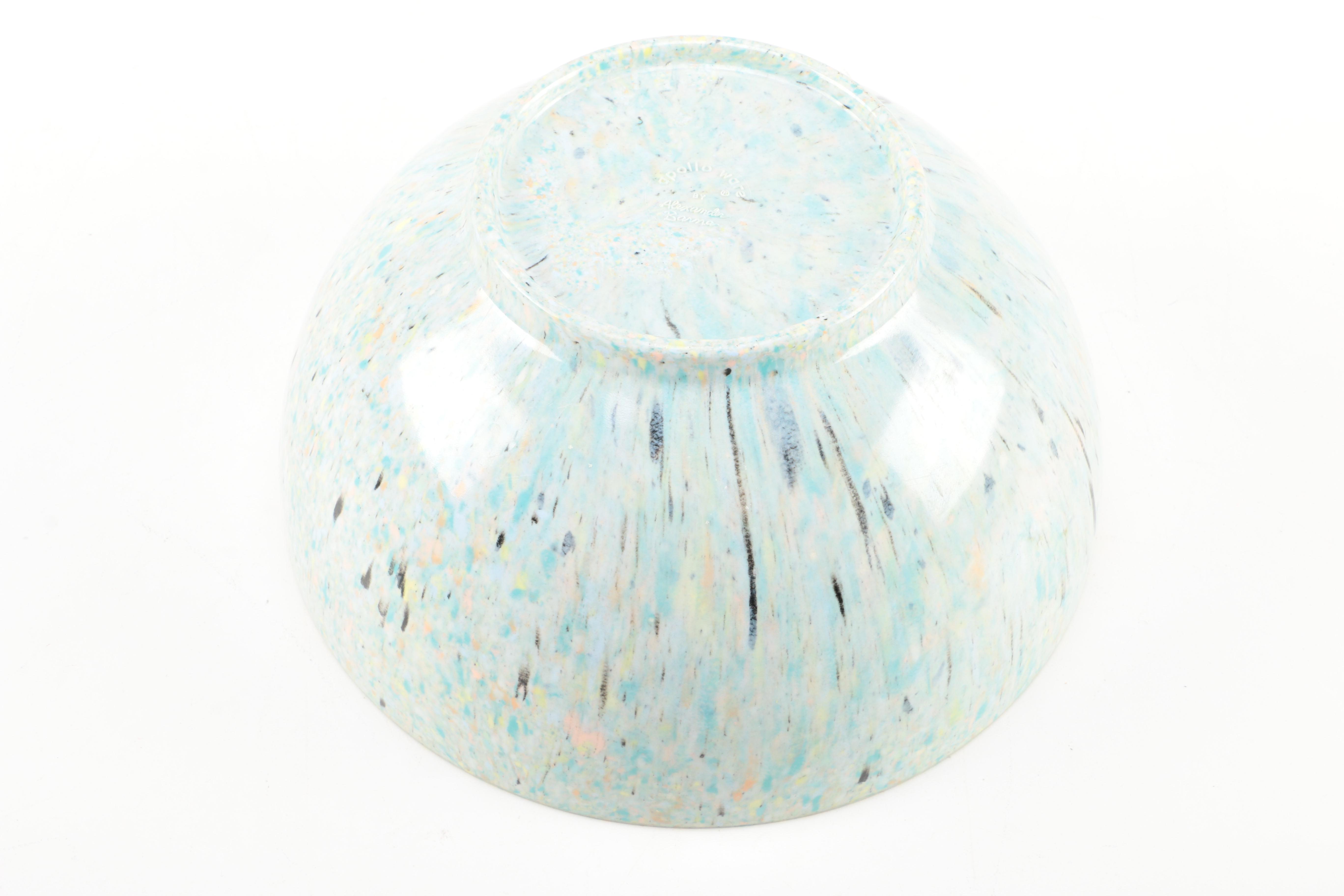 Franciscan, Apollo Ware, and Kenilworth Bowls