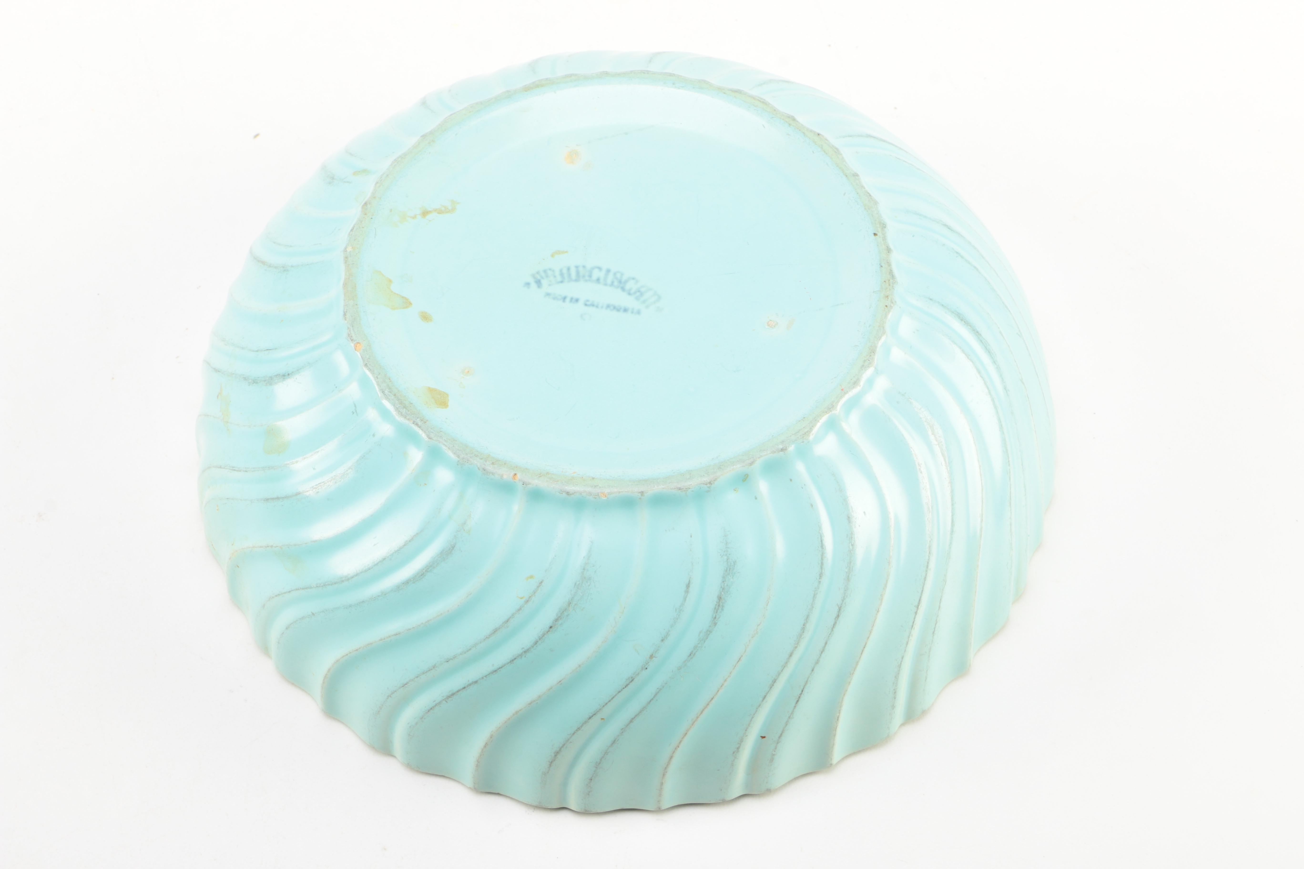 Franciscan, Apollo Ware, and Kenilworth Bowls