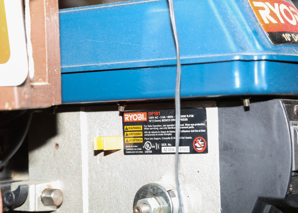 Ryobi 10" Drill Press