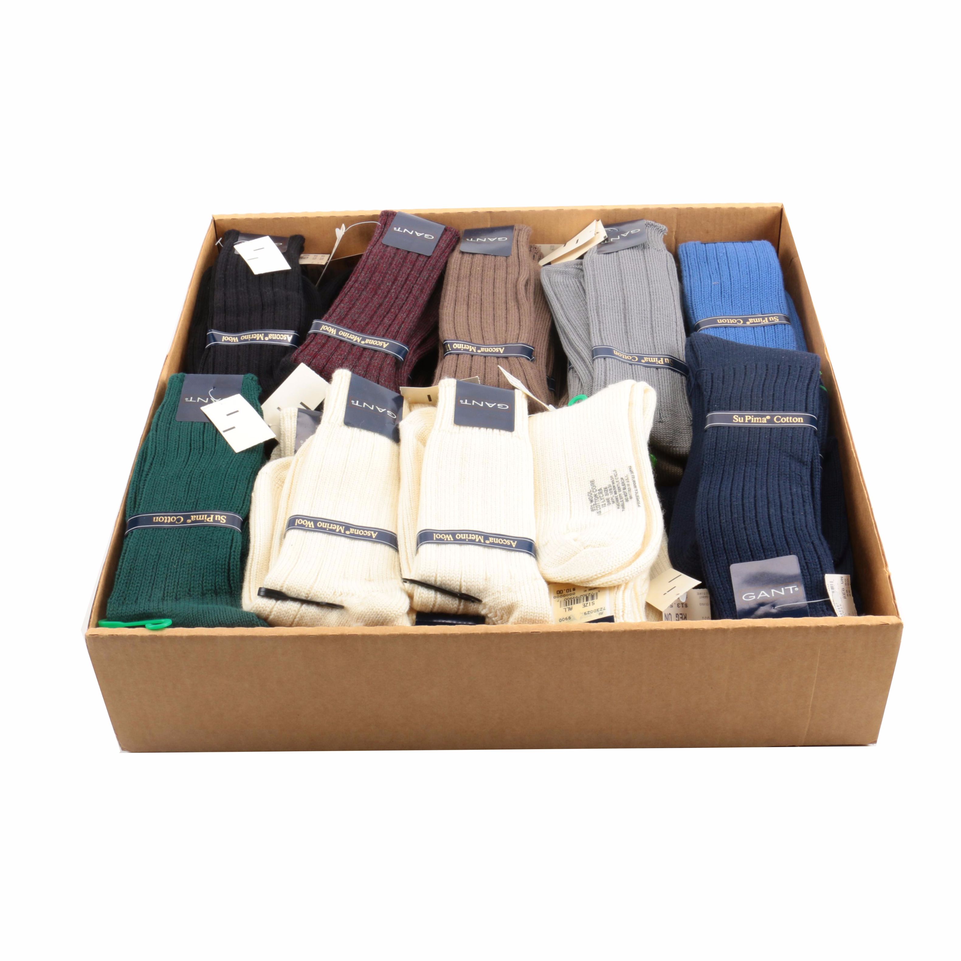 Gant Cotton and Wool Sock Assortment
