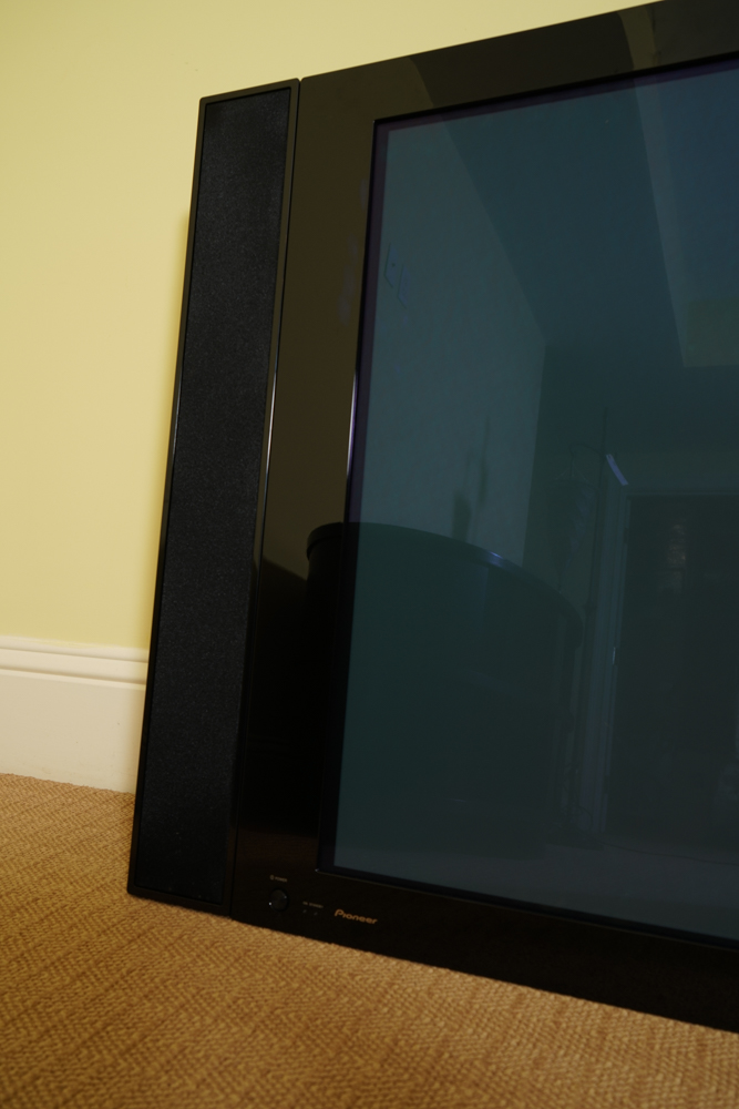 Pioneer 50" Plasma Television with Receiver and DVD Player