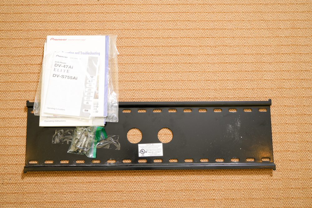 Pioneer 50" Plasma Television with Receiver and DVD Player