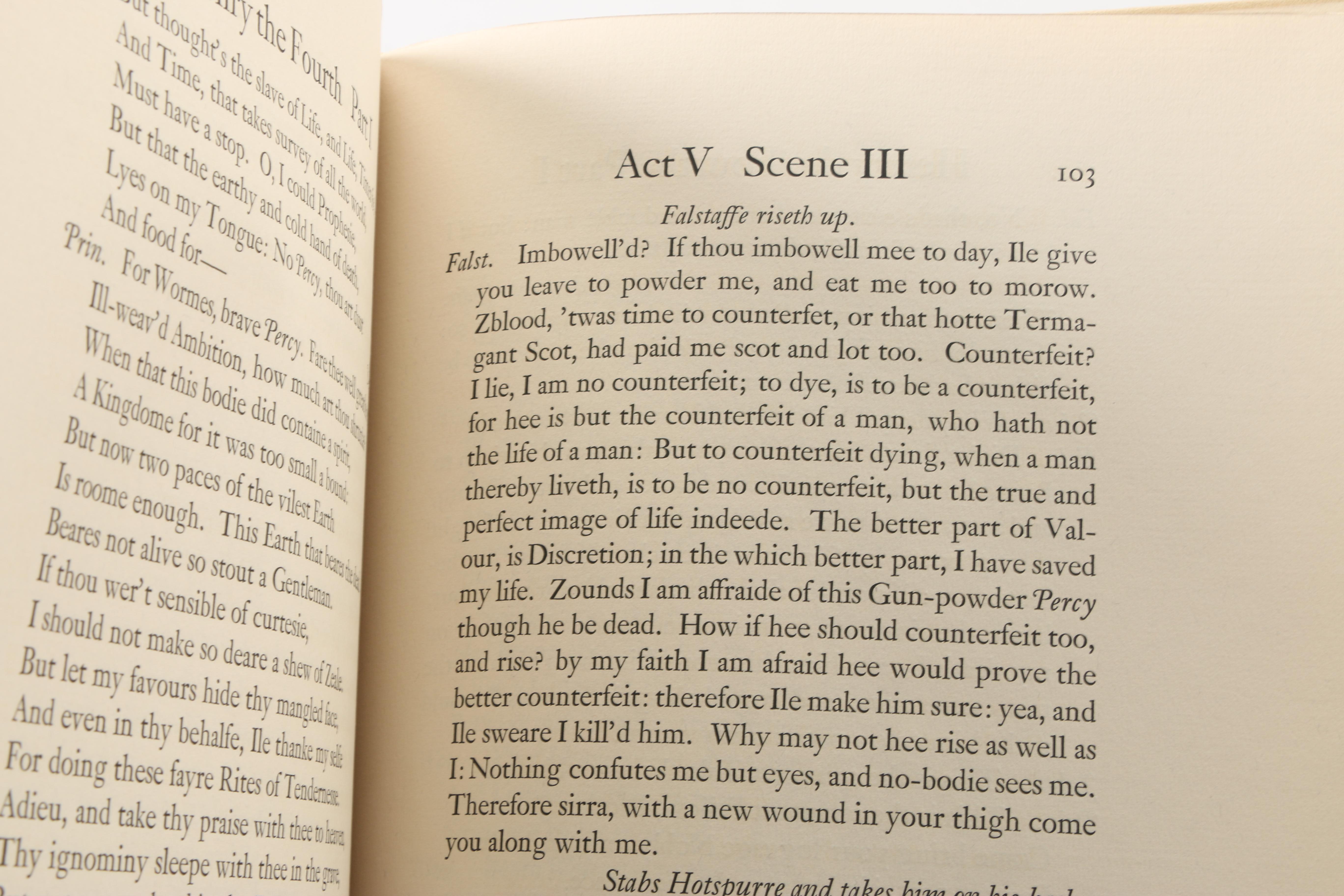 1940 Limited Editions Club Shakespeare Plays Including "Henry IV" Parts I and II