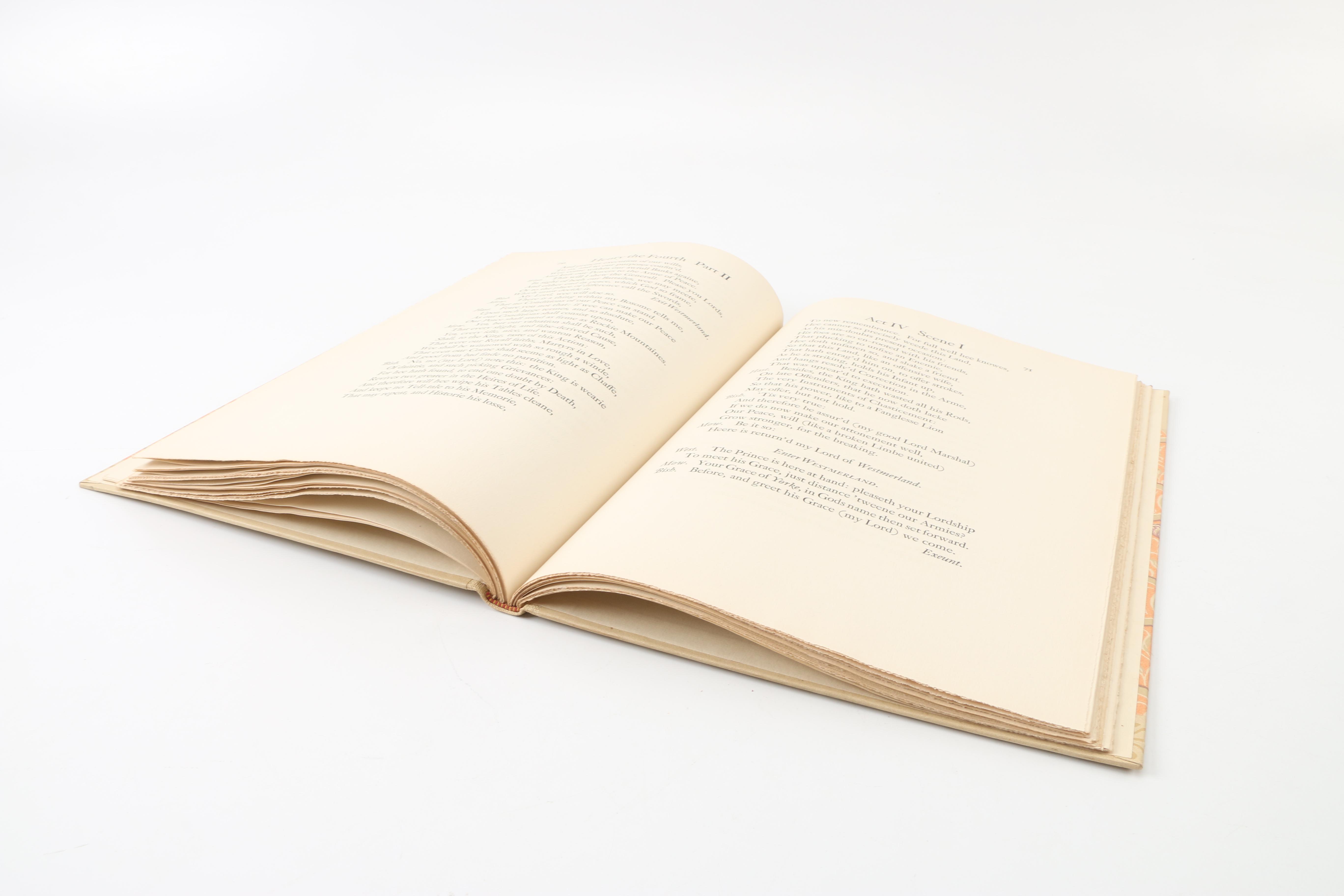 1940 Limited Editions Club Shakespeare Plays Including "Henry IV" Parts I and II