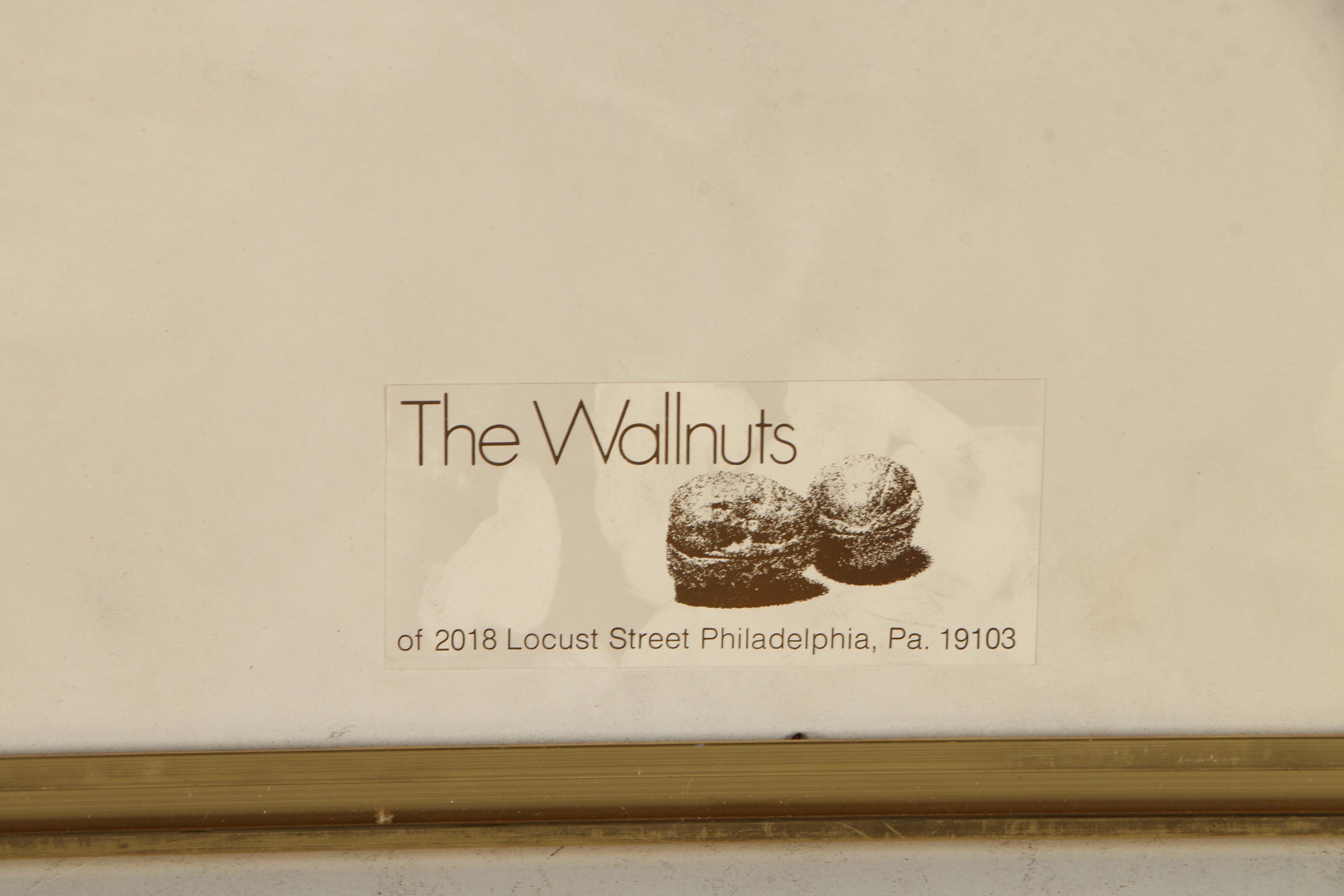 Romarin Ink Drawing of a Nude Female Figure With a Cat