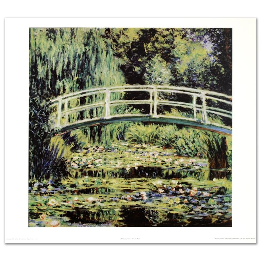 Fine Art Print after Monet's "White Waterlilies"