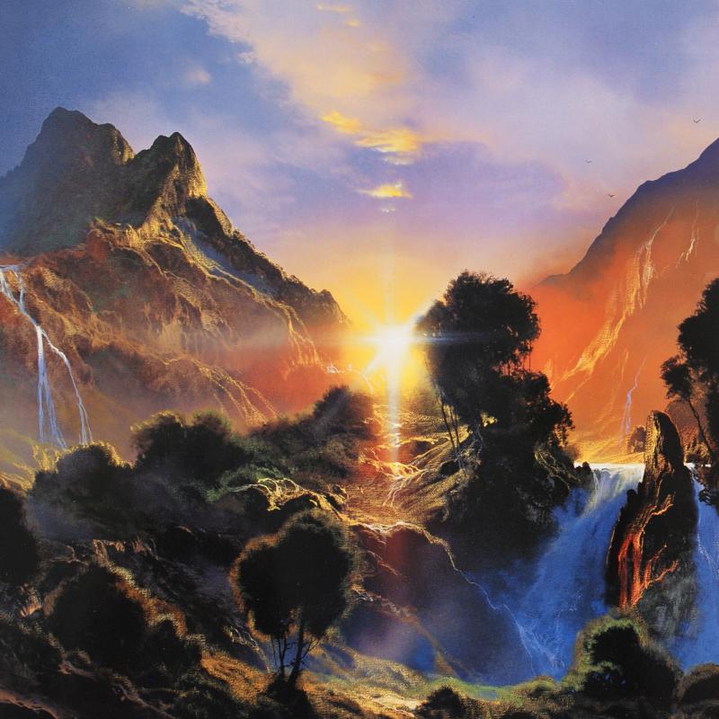 "Paradise of the Ancient" Poster by Dale Terbush