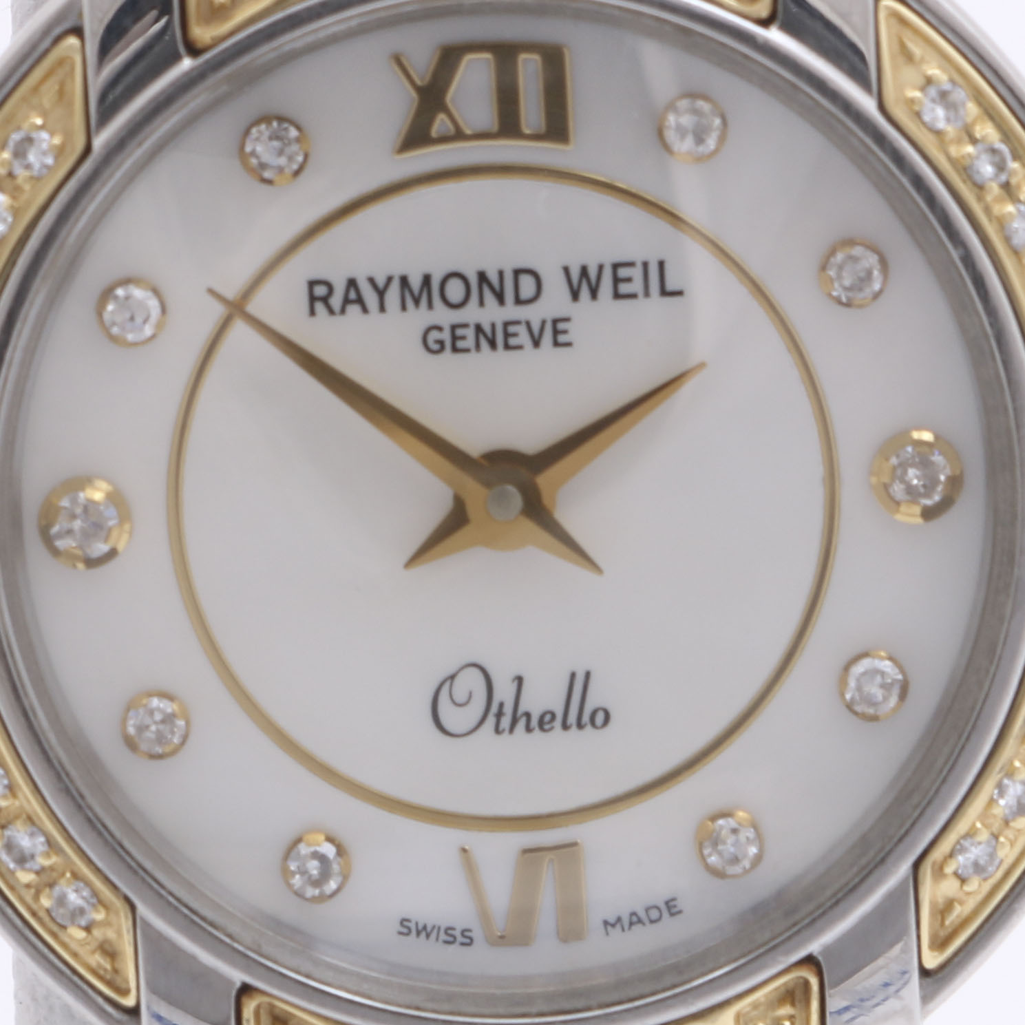Raymond Weil "Othello" Two-Tone Stainless Steel Diamond Watch