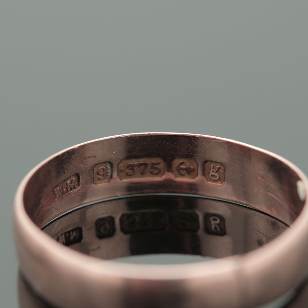 Antique to Vintage 8K and 9K Yellow Gold Rings