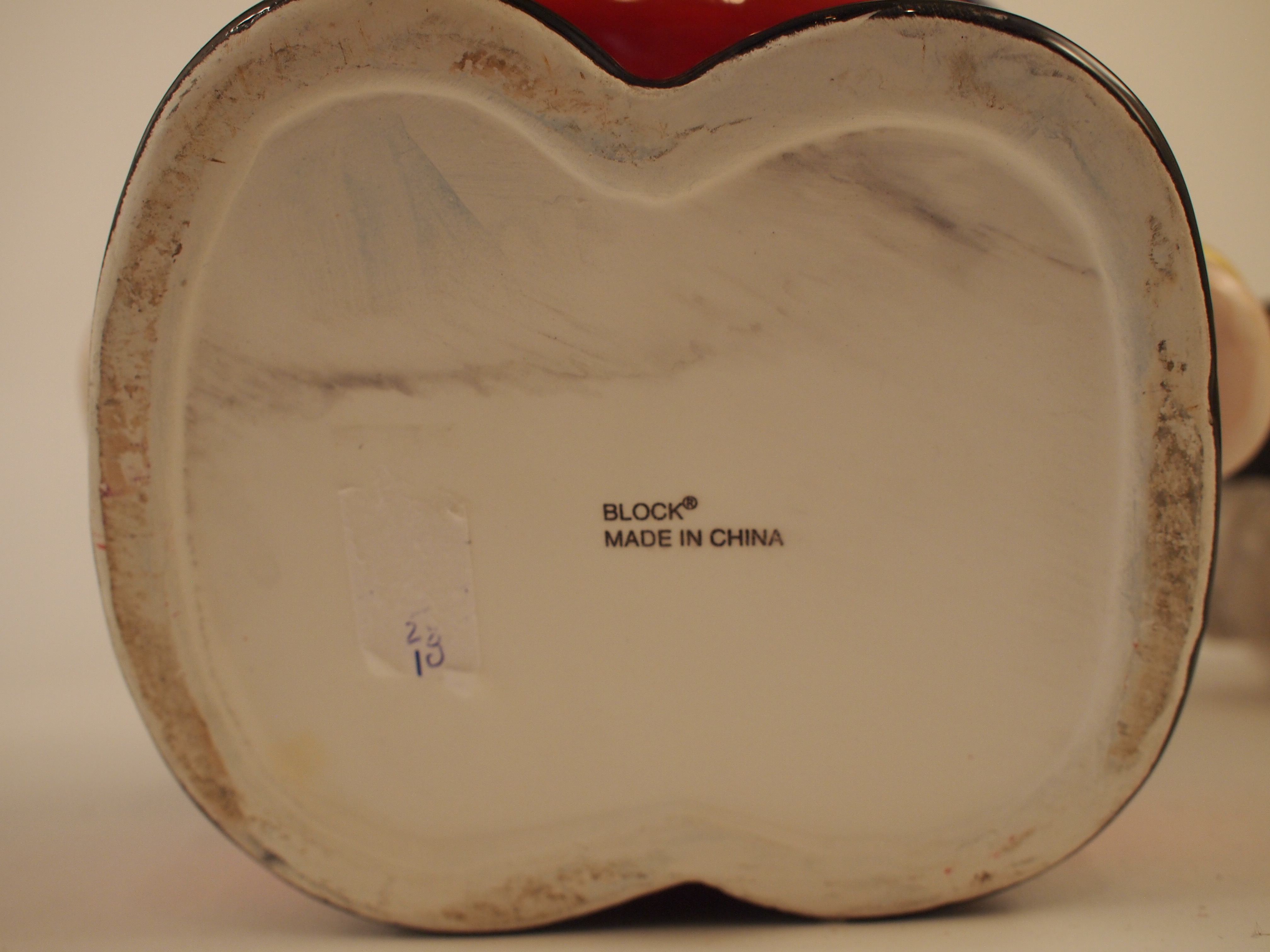 Vintage Block Ceramic Nutcracker Cookie Jar