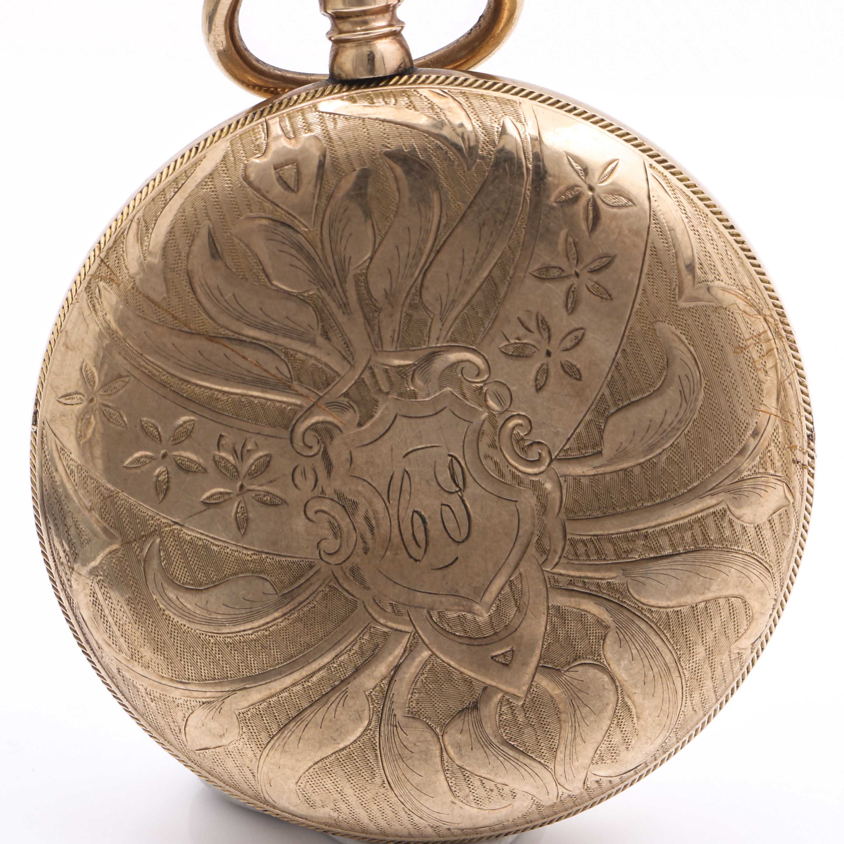 Elgin Yellow Gold Filled Pocket Watches