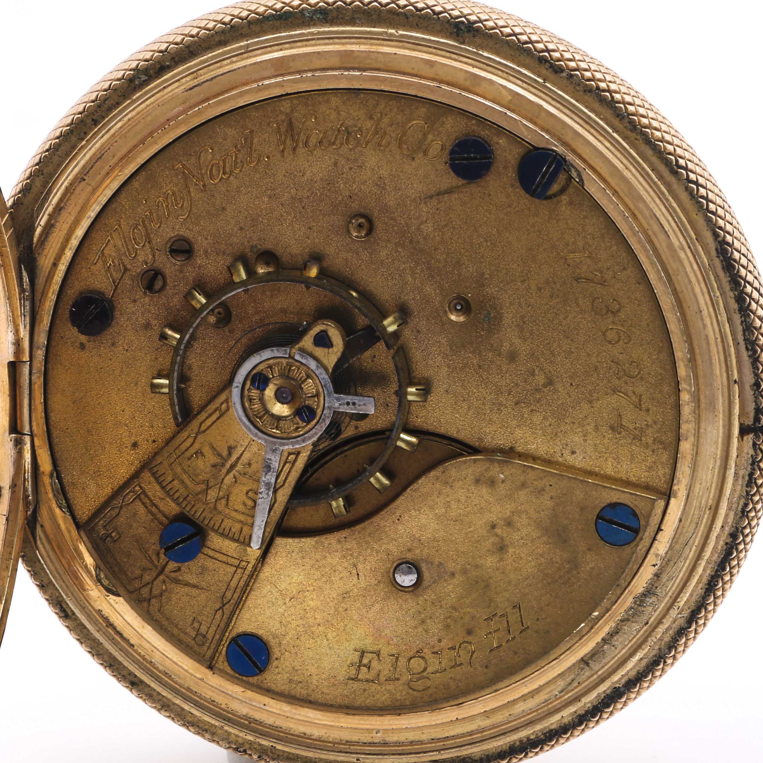 Elgin Yellow Gold Filled Pocket Watches